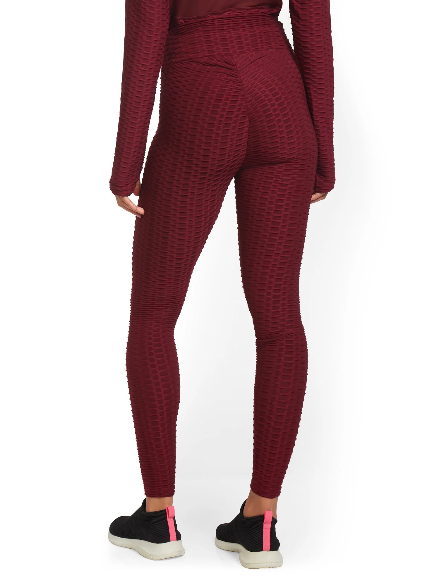 High-Waisted Textured Legging - Image 10
