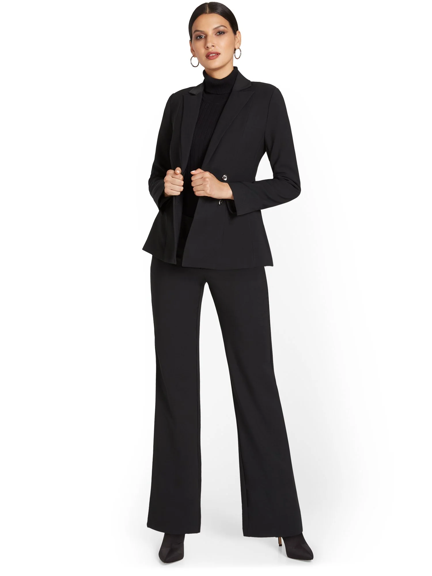 High-Waisted Wide-Leg Pant - Premium Stretch - Image 4