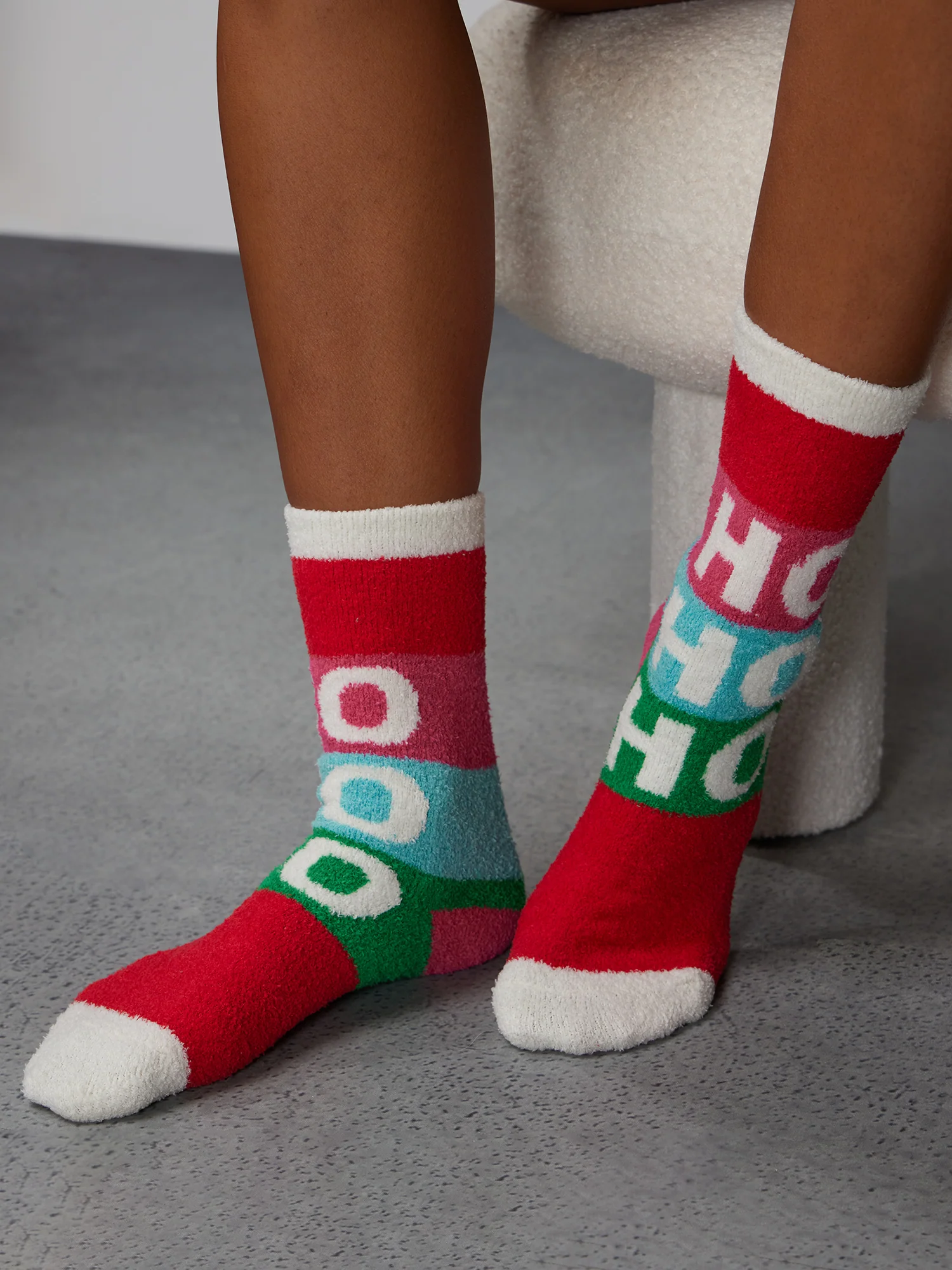 HoHoHo Tall Socks