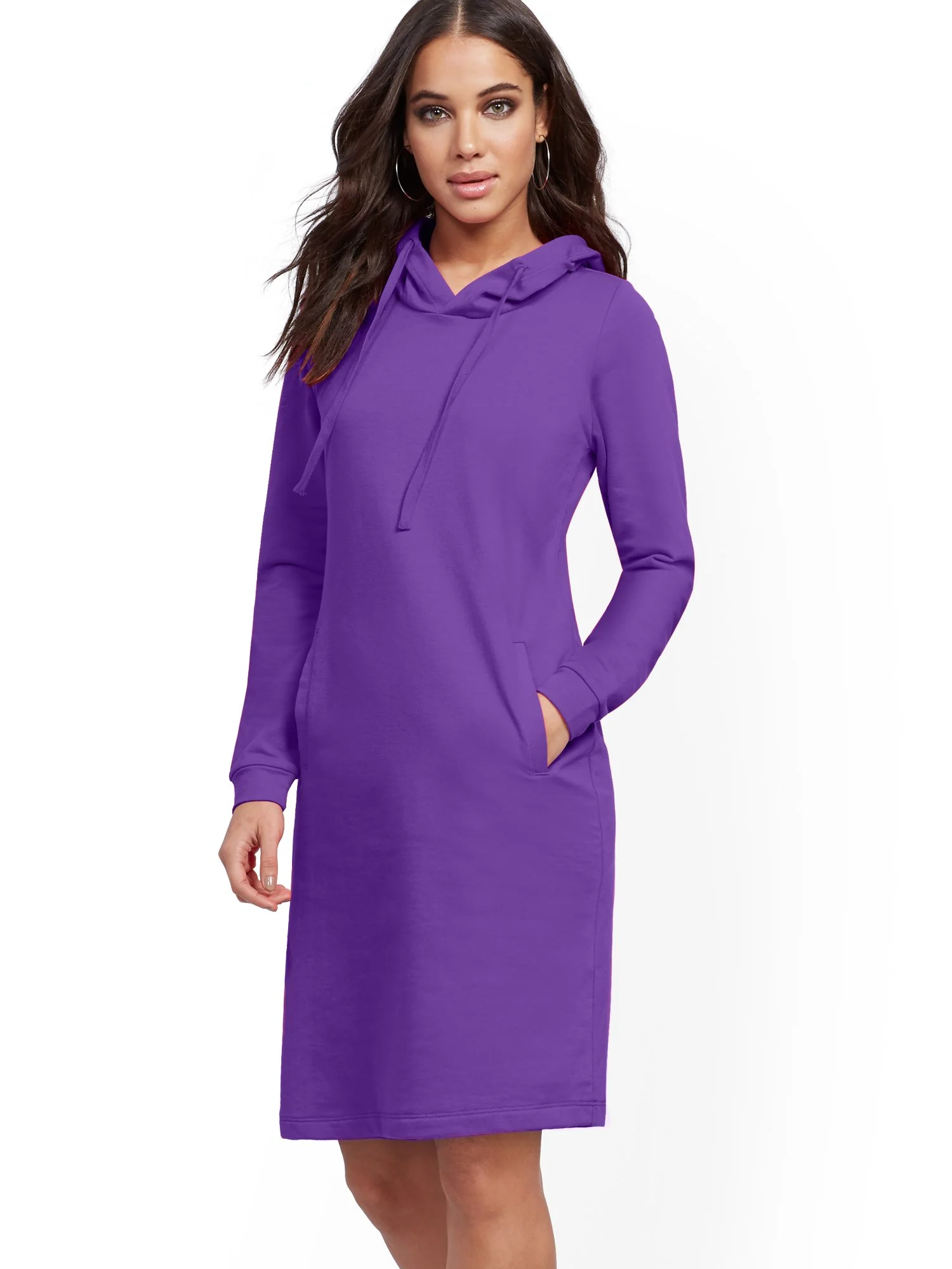 Hooded Sweatshirt Dress