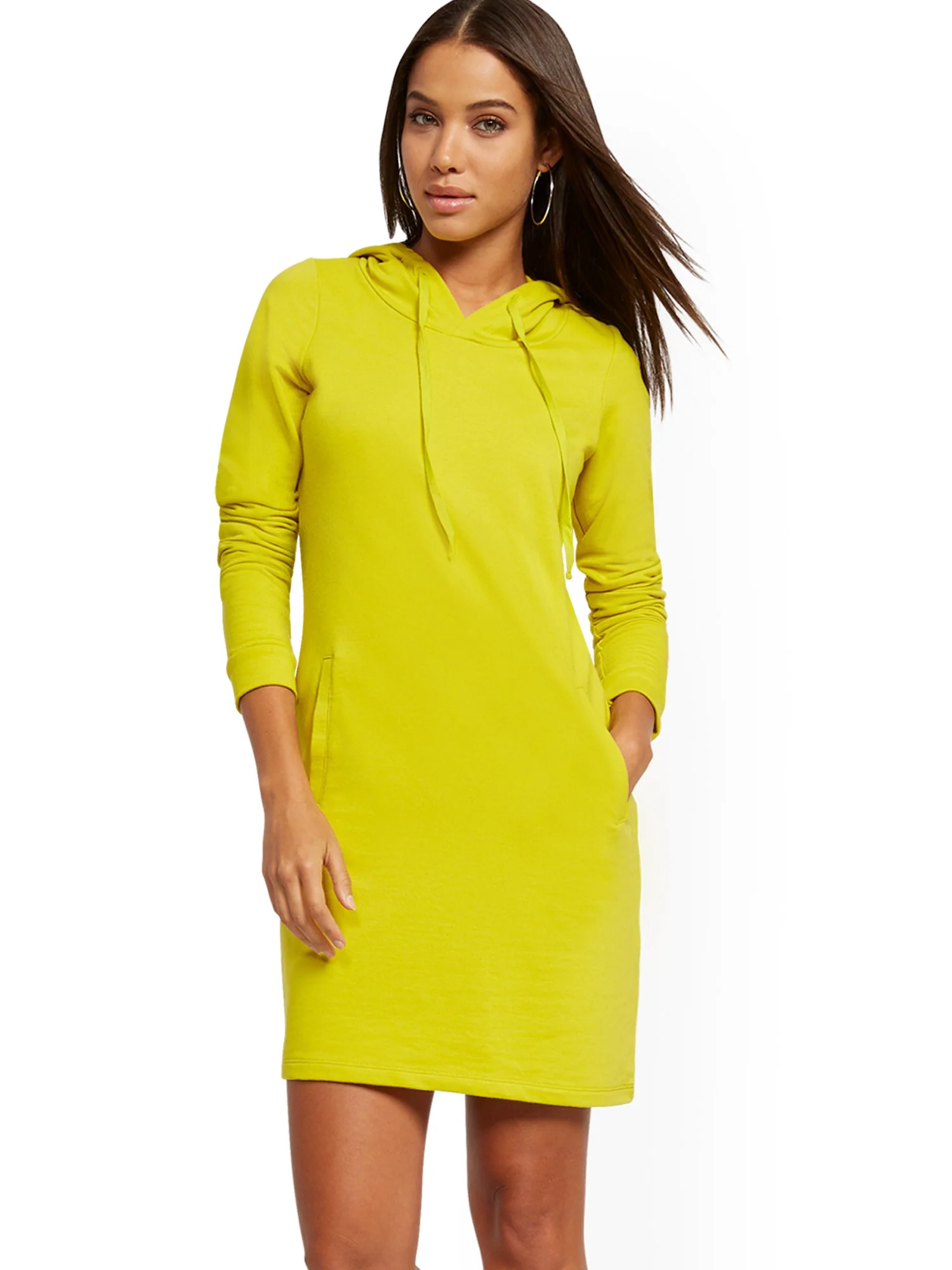 Hooded Sweatshirt Dress - Image 6