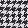 Houndstooth Asymmetric-Hem Shift Dress - Image 4