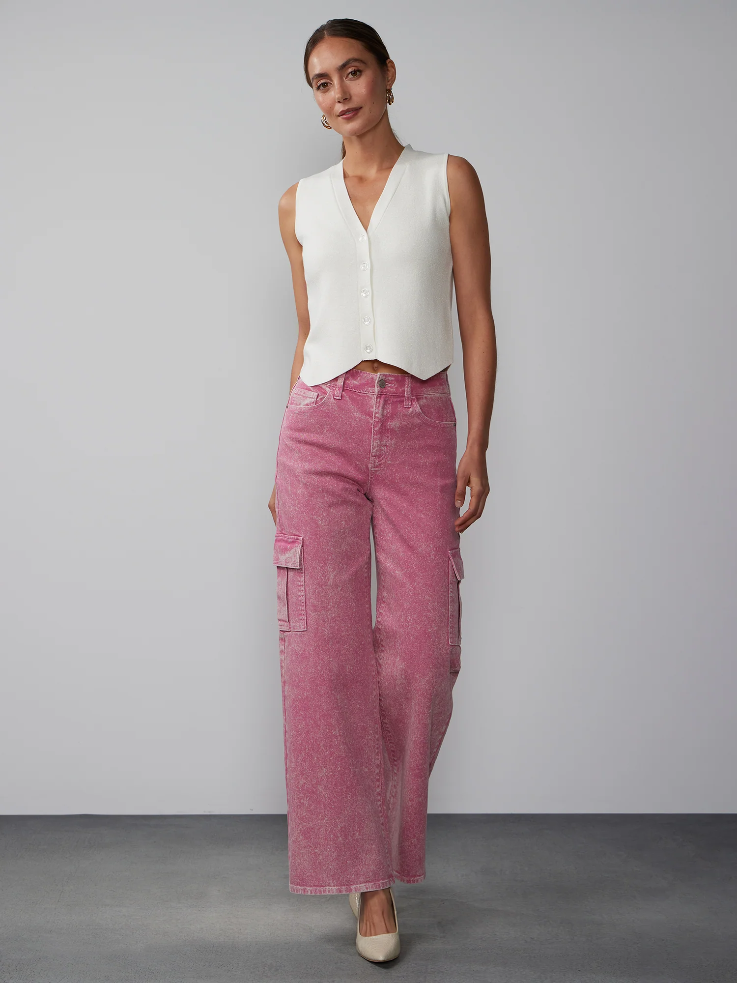 High Rise Wide Leg Jeans