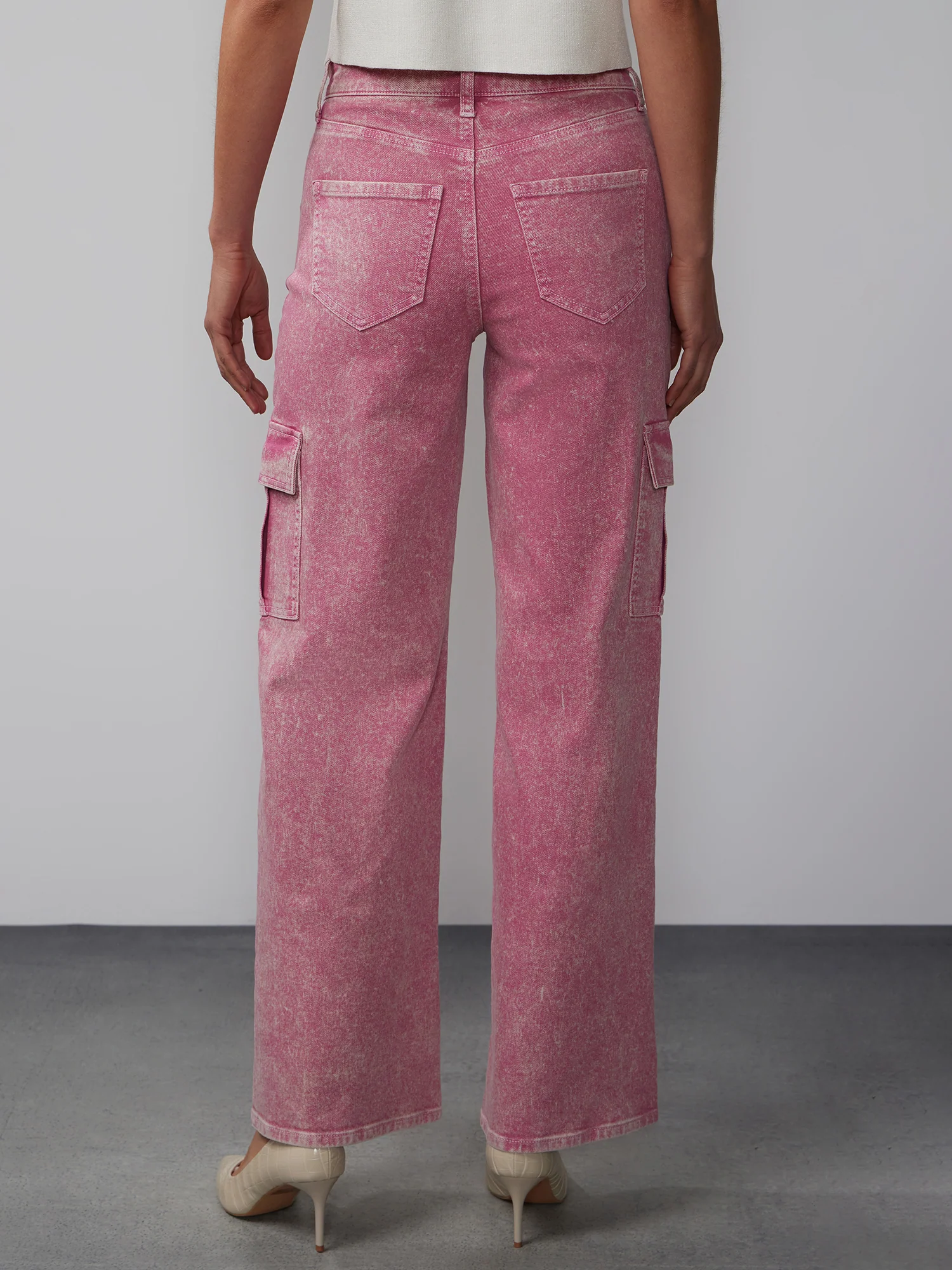 High Rise Wide Leg Jeans - Image 2