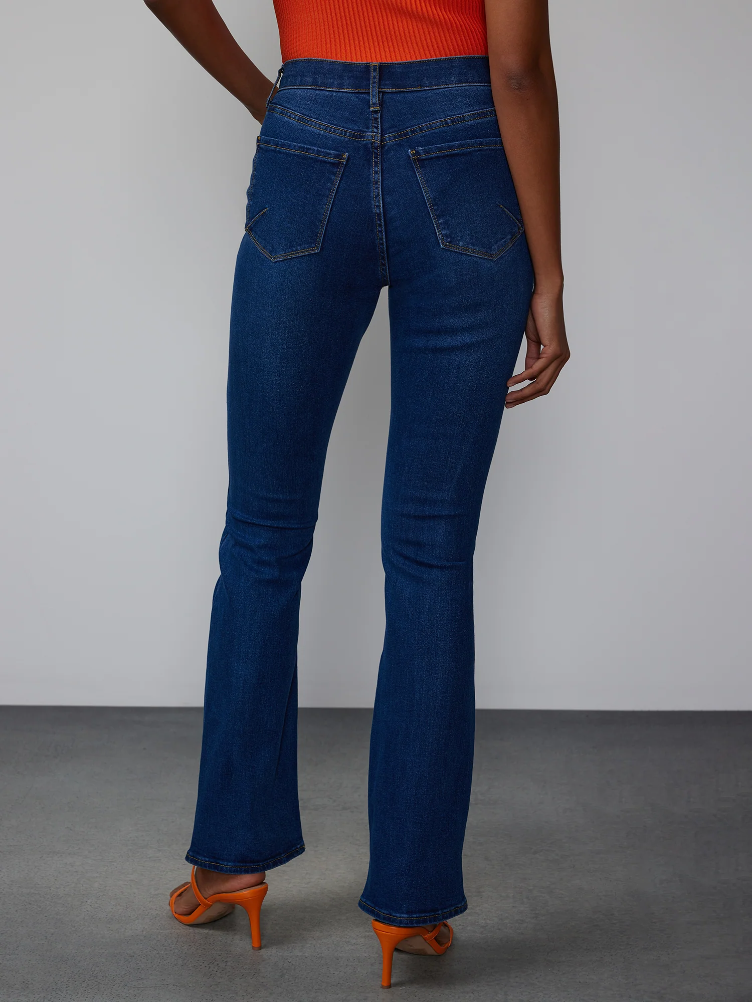 Tall Curvy High Rise Bootcut Jeans - Image 3
