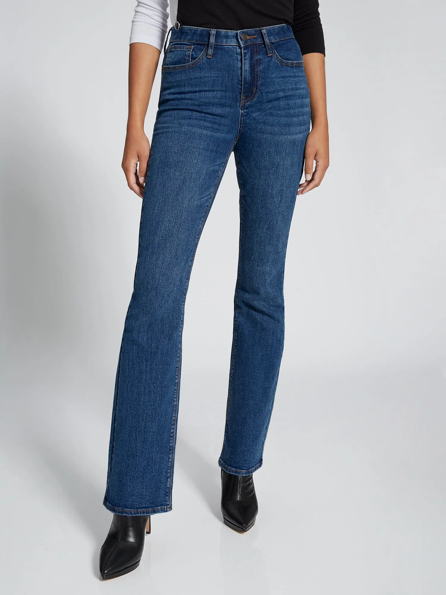 Tall Essential High Rise Bootcut Jeans - Image 4