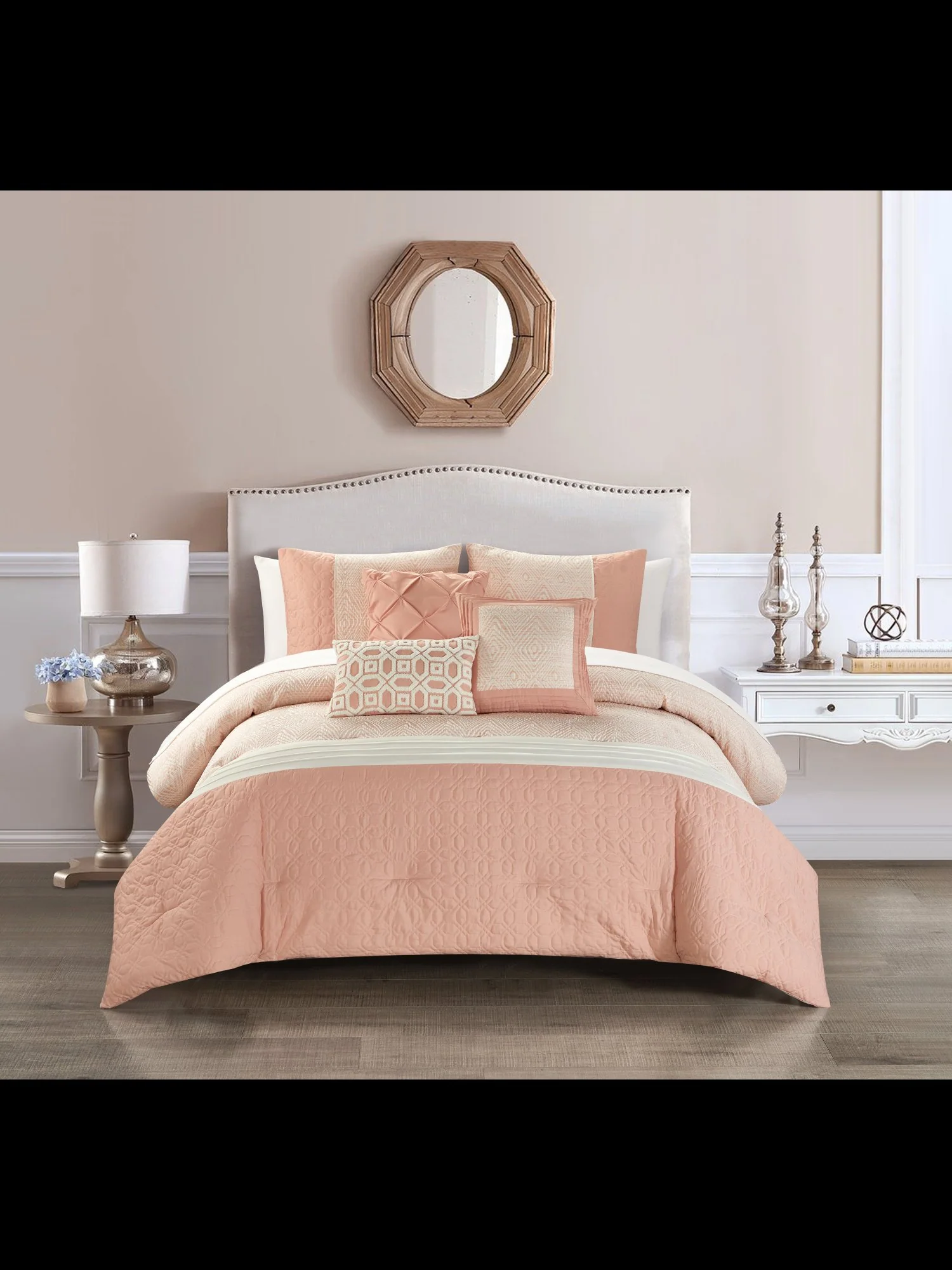 Imani King-Size 6-Piece Comforter Set - NY&C x Chic Home - Image 17