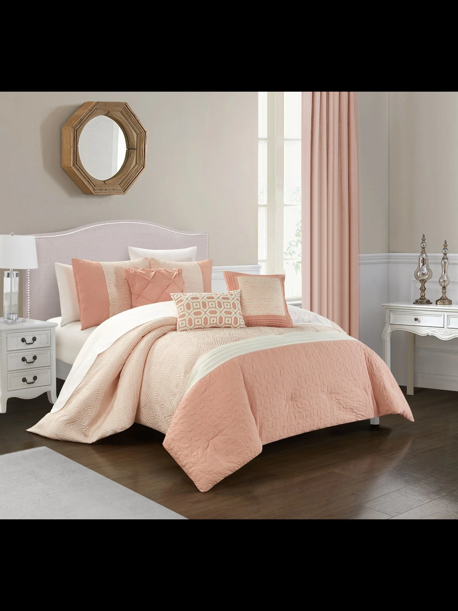 Imani King-Size 6-Piece Comforter Set - NY&C x Chic Home - Image 18