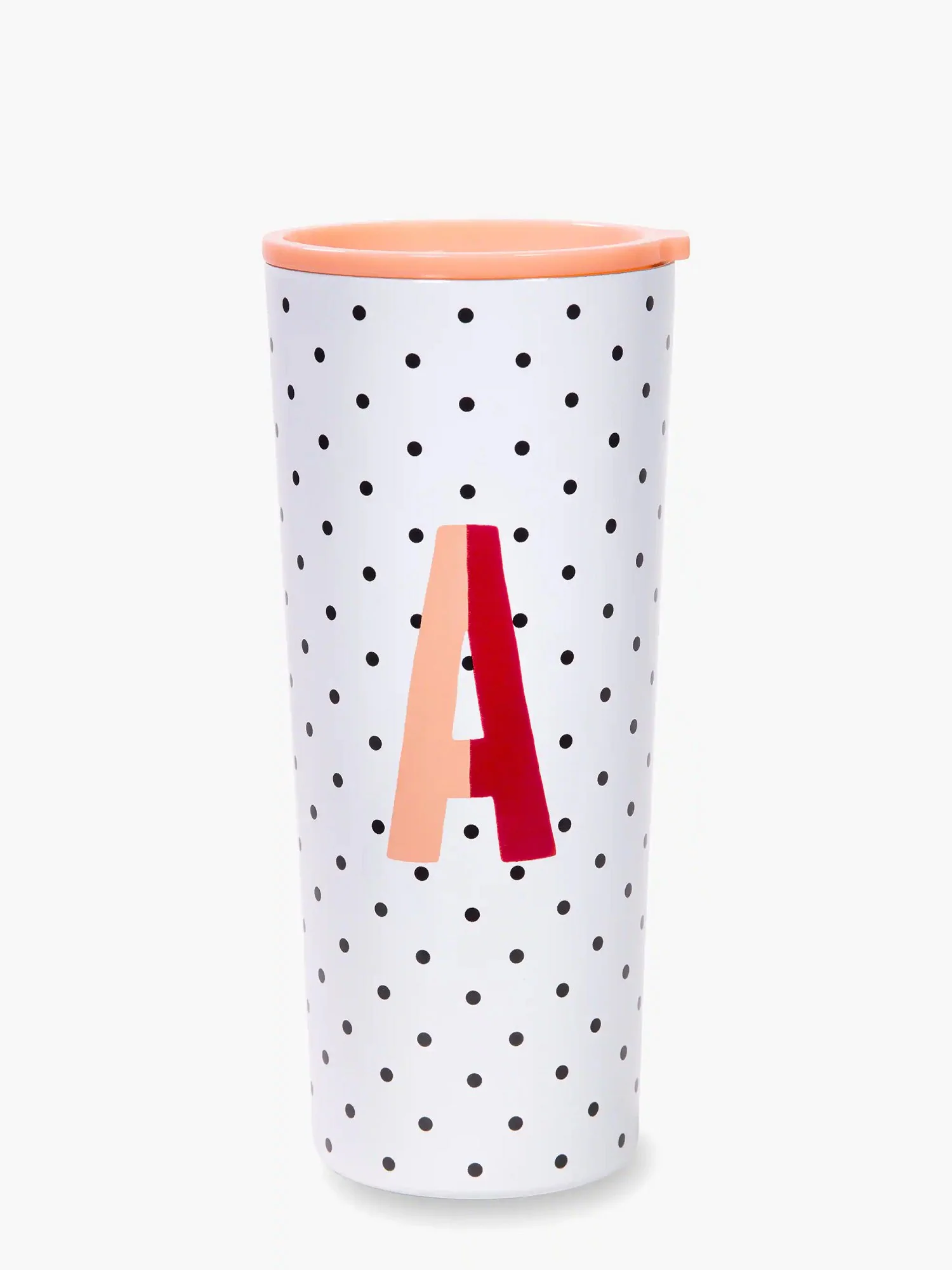 Initial Stainless Steel Tumbler A , Sparks of Joy - Kate Spade New York - Image 2