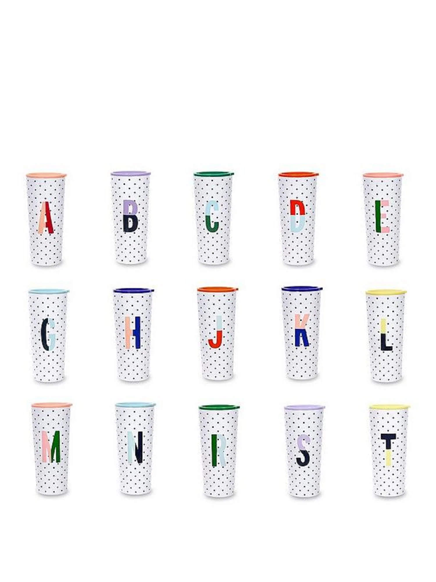 Initial Stainless Steel Tumbler C , Sparks of Joy - Kate Spade New York - Image 4