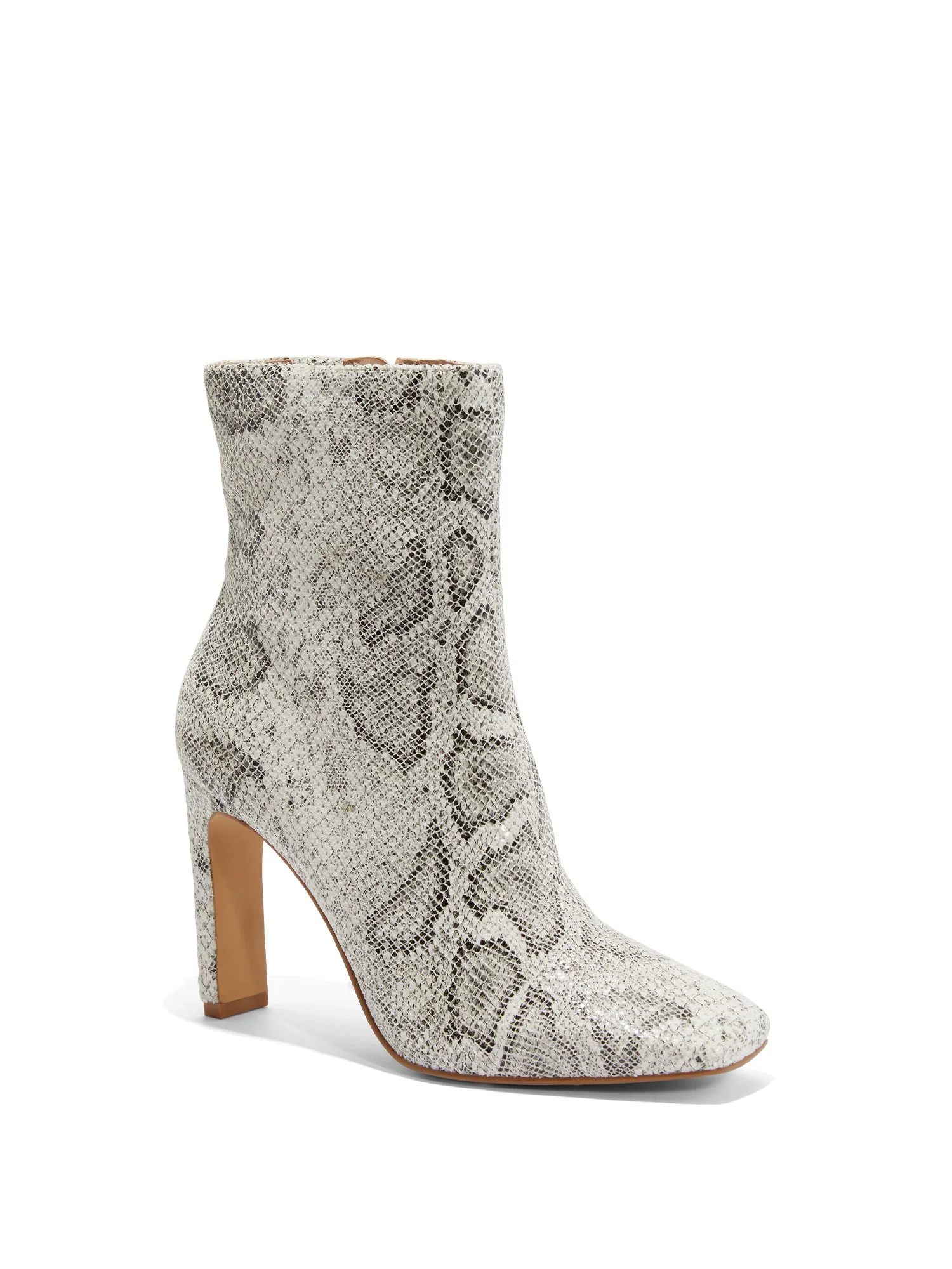 Ivy High-Heel Bootie - Snake-Print