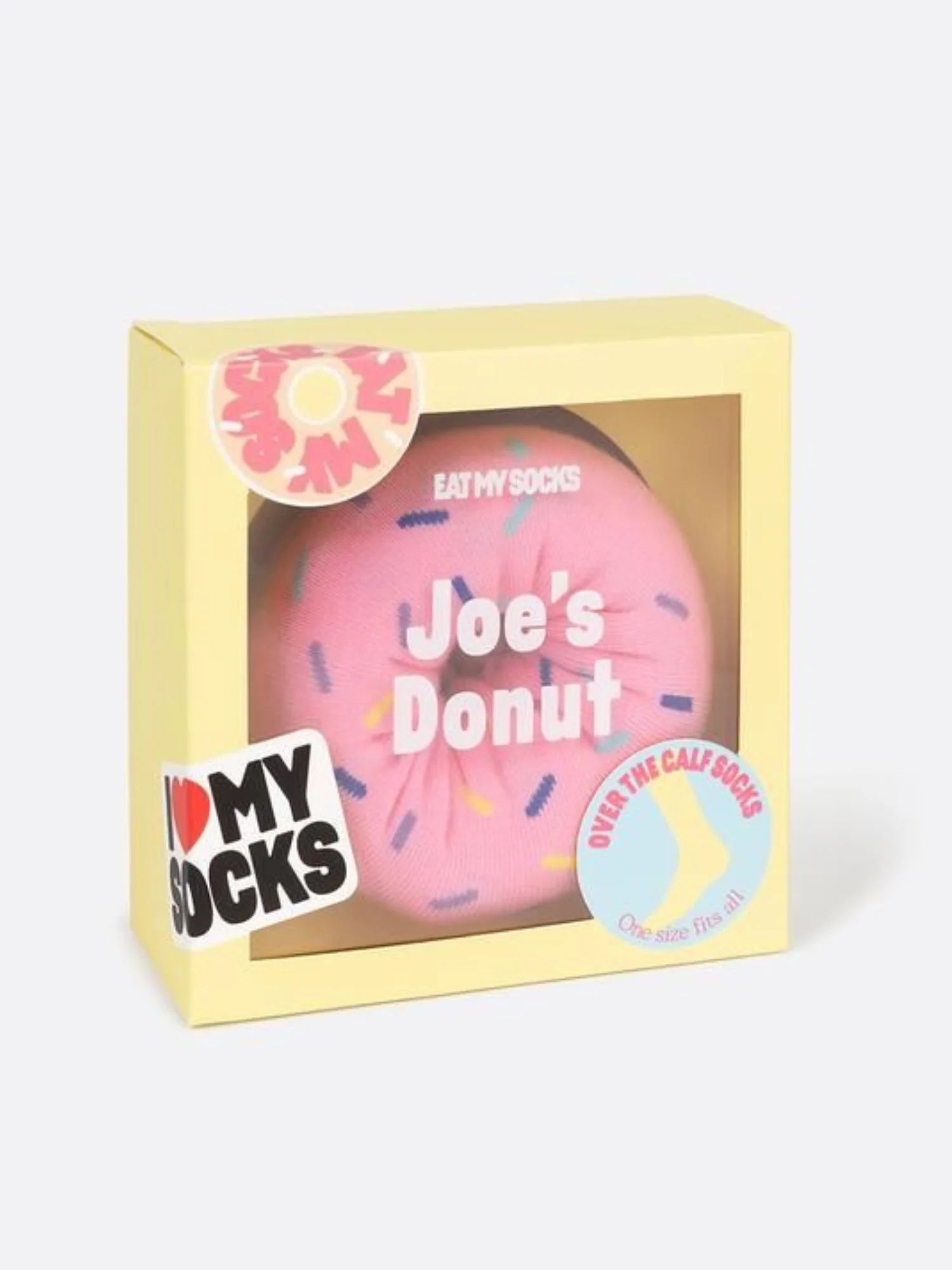 Eat My Socks Joe’s Donuts Socks, Strawberry - Brands We Love - Image 2