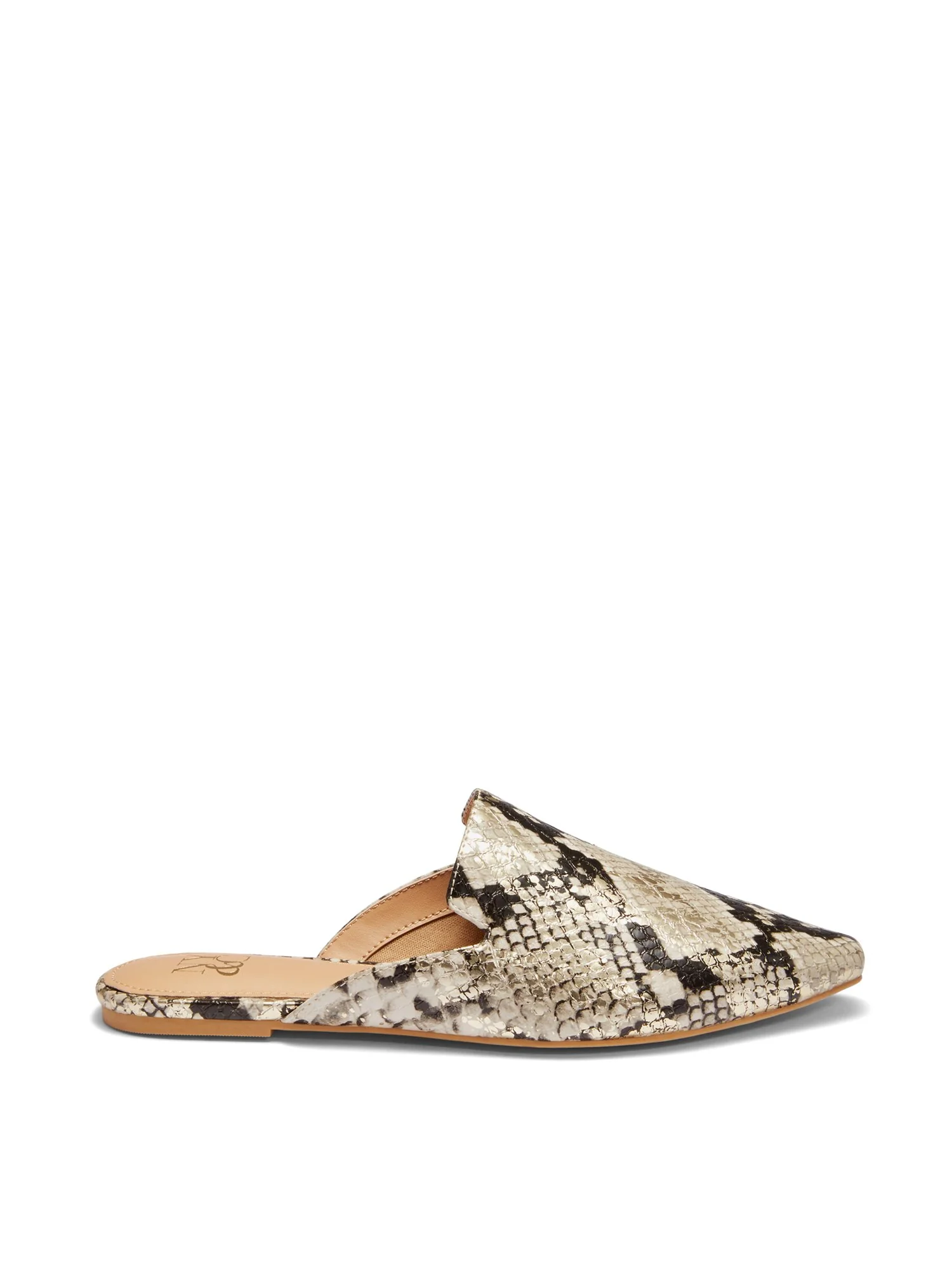Kate Flat Mule - Snake-Print - Image 9
