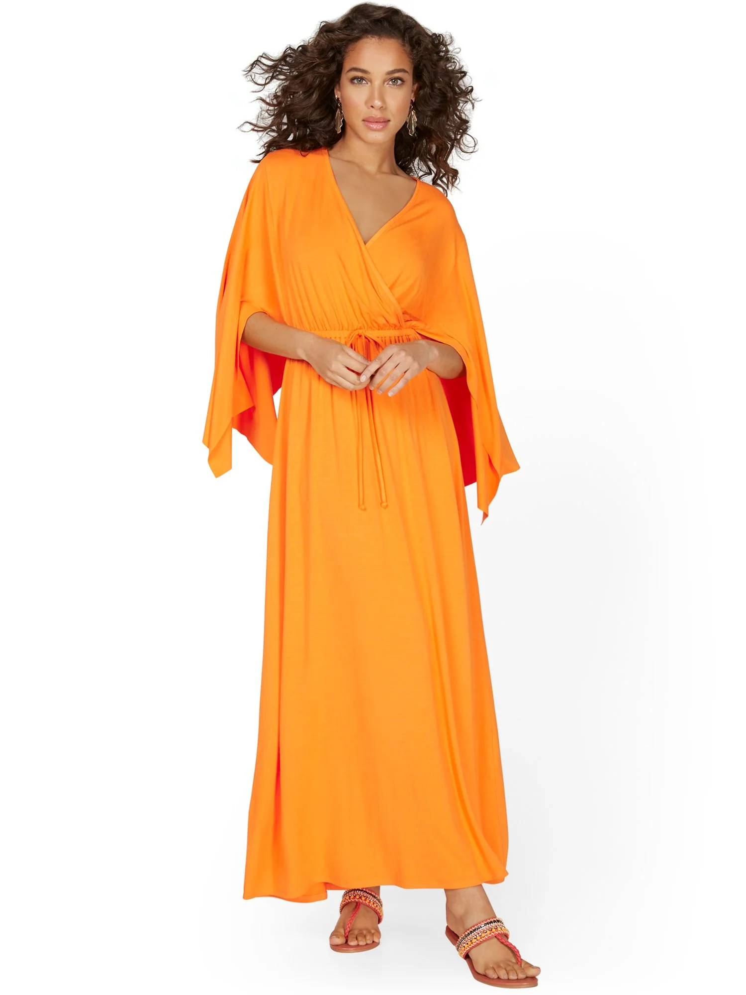 Kimono Maxi Dress - Image 2