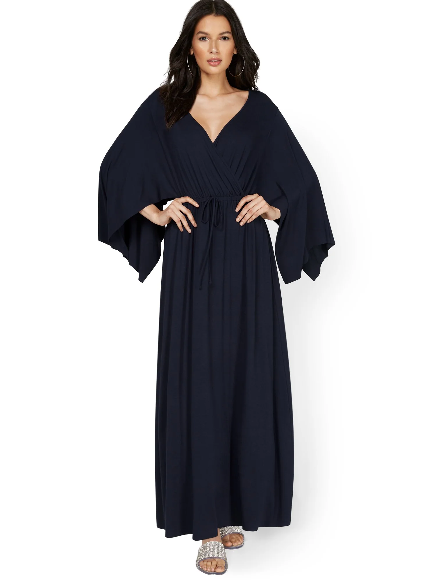 Kimono Maxi Dress - Image 5