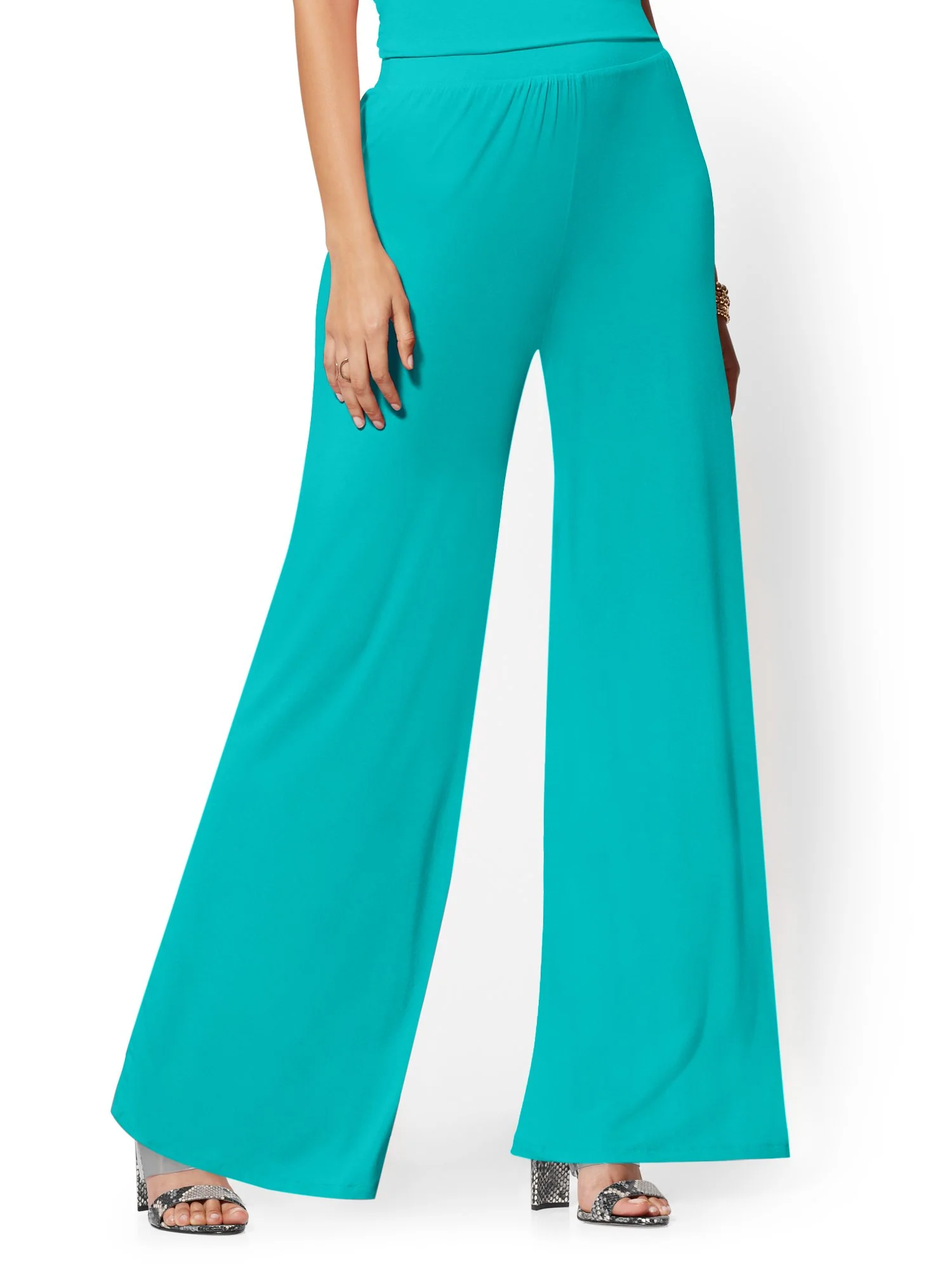 Knit Palazzo Pant - NY&C Style System - Image 5