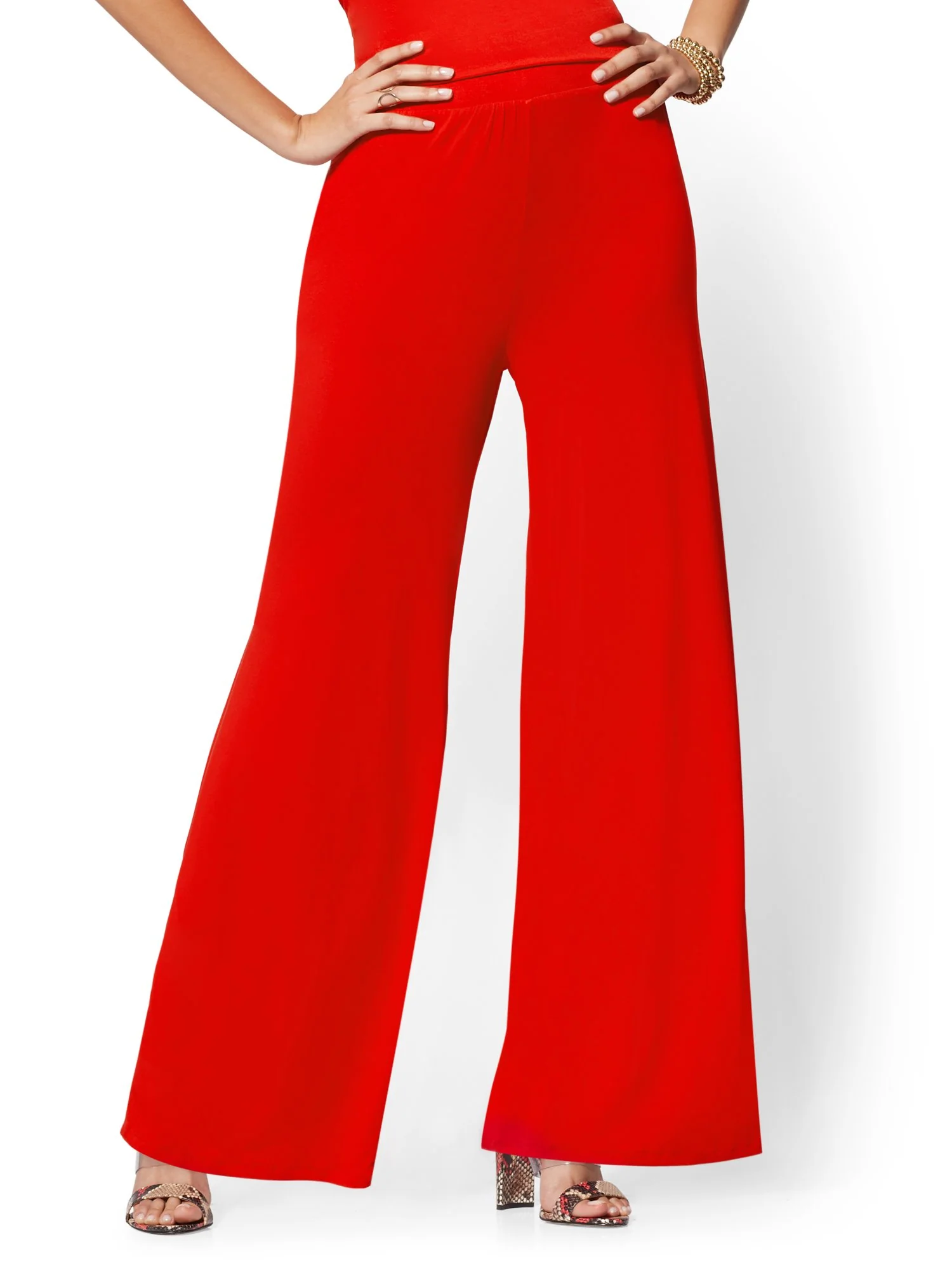 Knit Palazzo Pant - NY&C Style System - Image 9