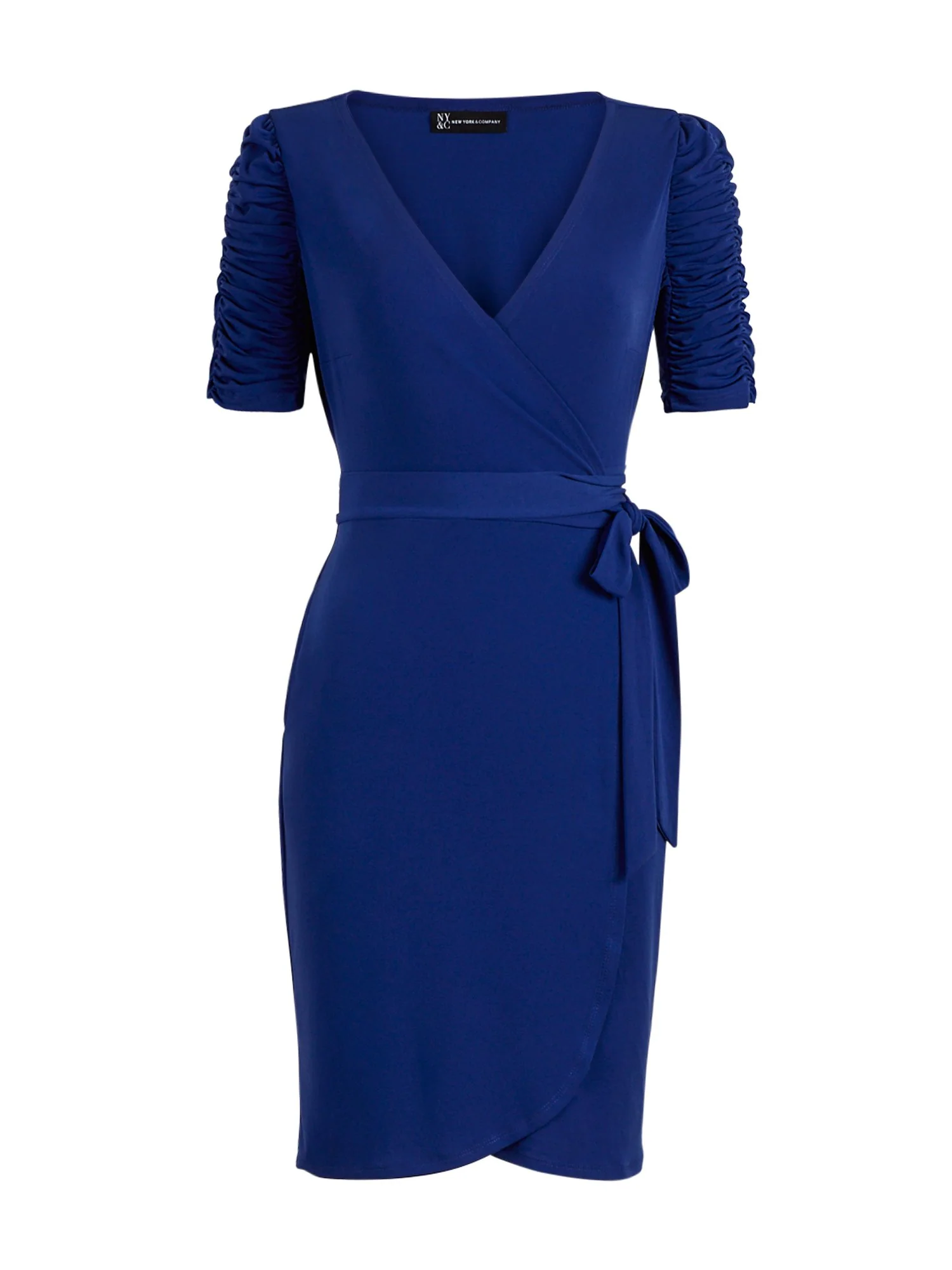 Knit Wrap Dress - Image 5