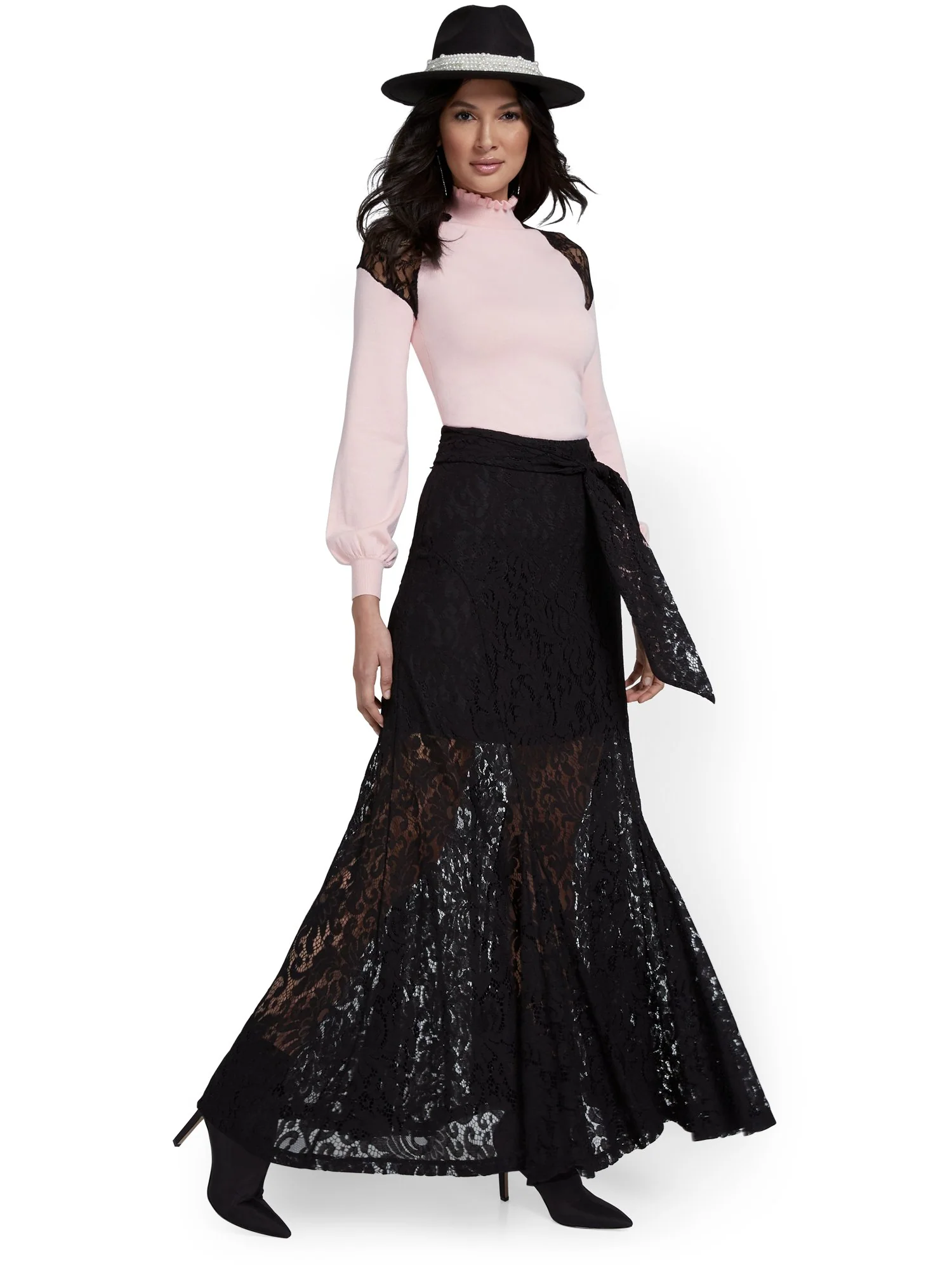 Lace Maxi Skirt - Image 4