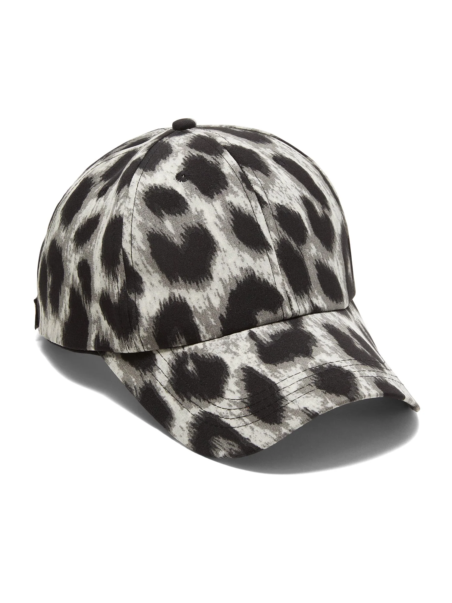 Leopard-Print Baseball Cap