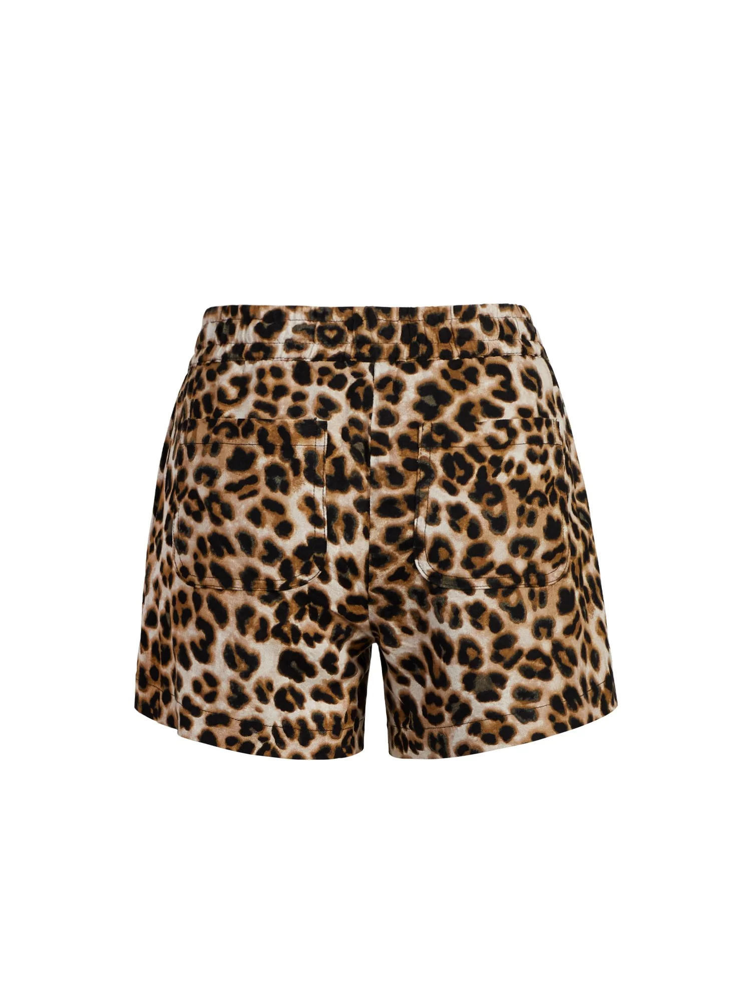 Leopard-Print Drawstring Short - Image 3