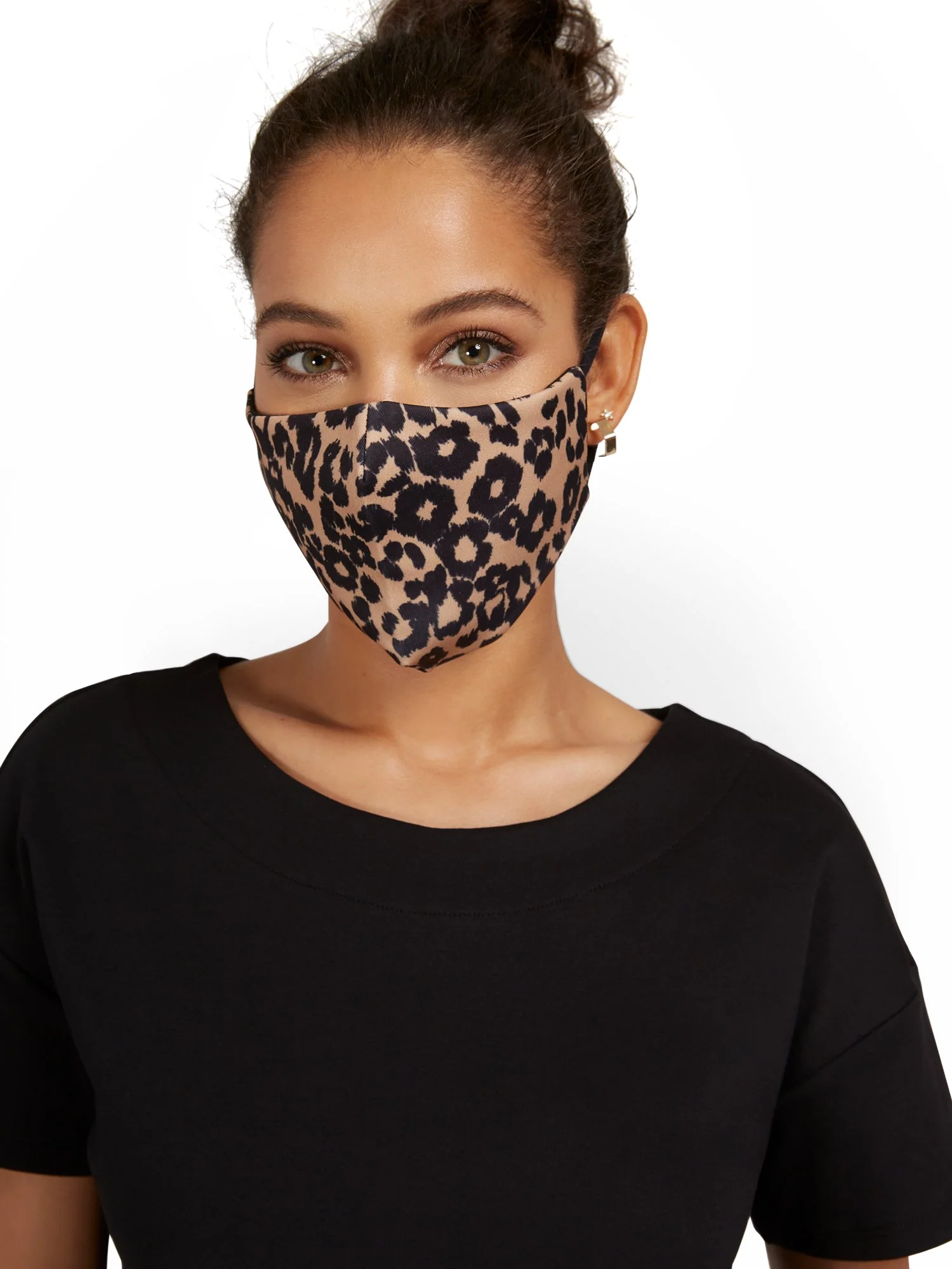 Leopard-Print Face Mask - Image 2
