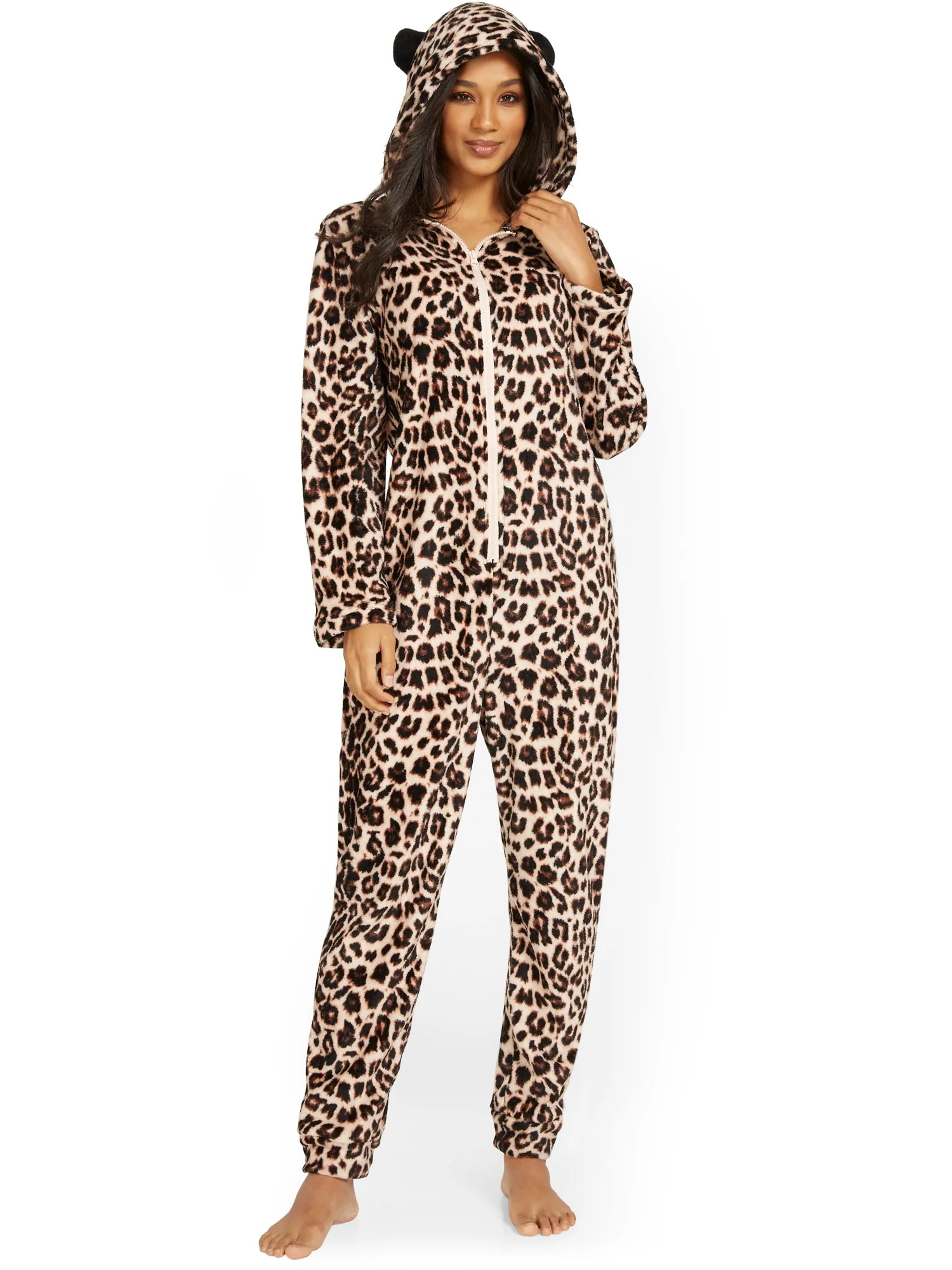 Leopard-Print Onesie