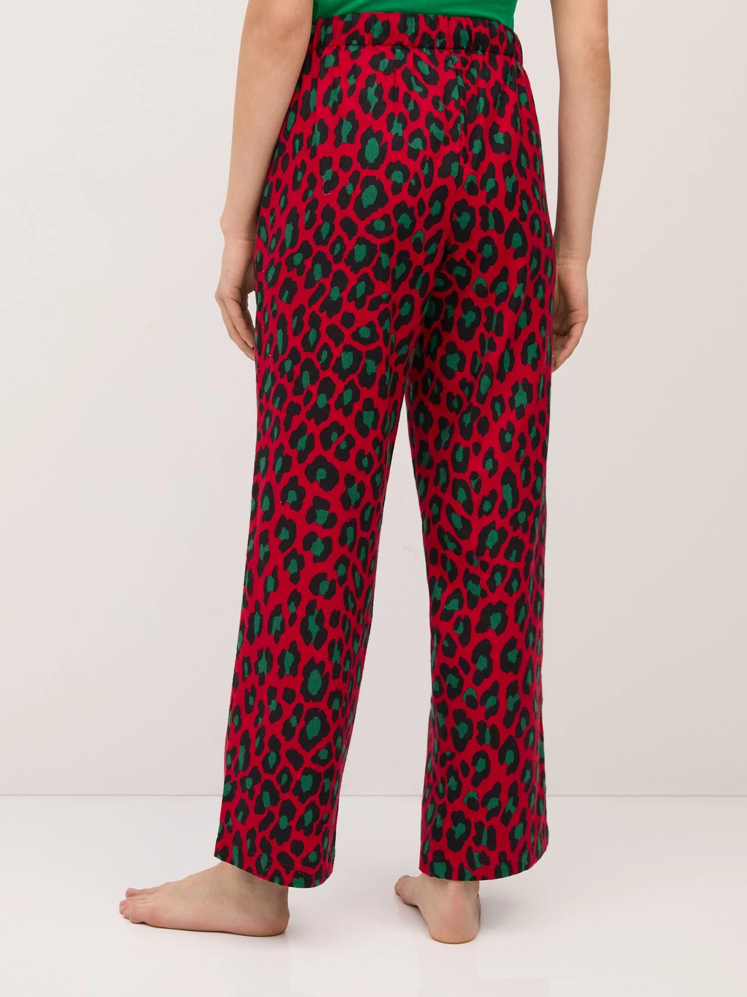 Leopard-Print Pajama Pant - Image 3
