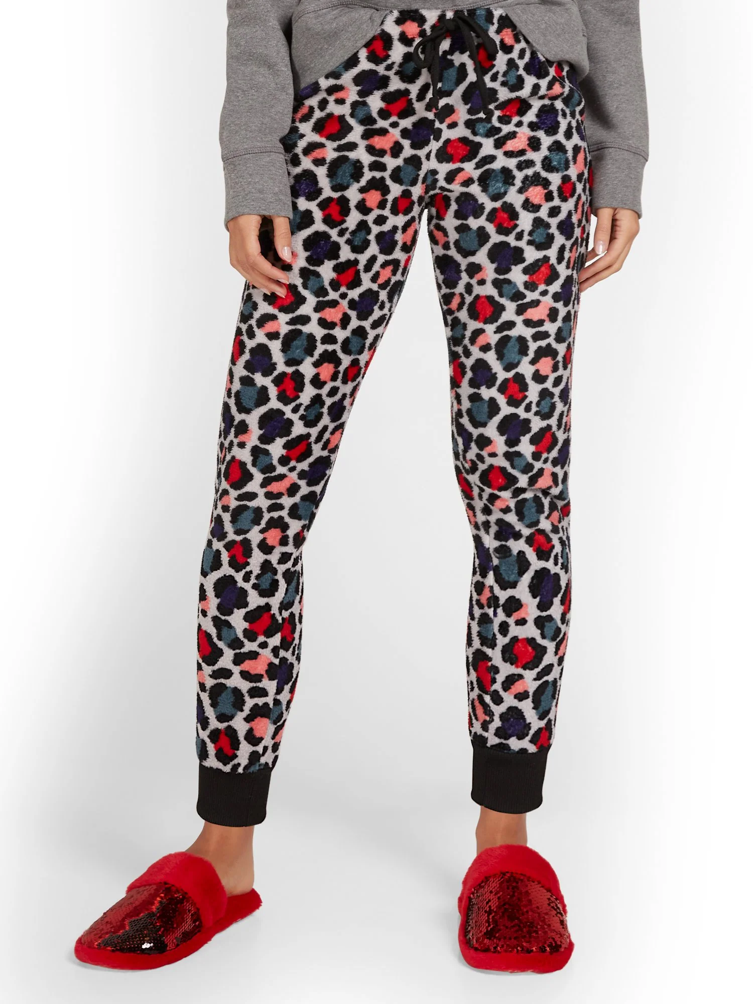 Leopard-Print Pajama Pant - Image 2