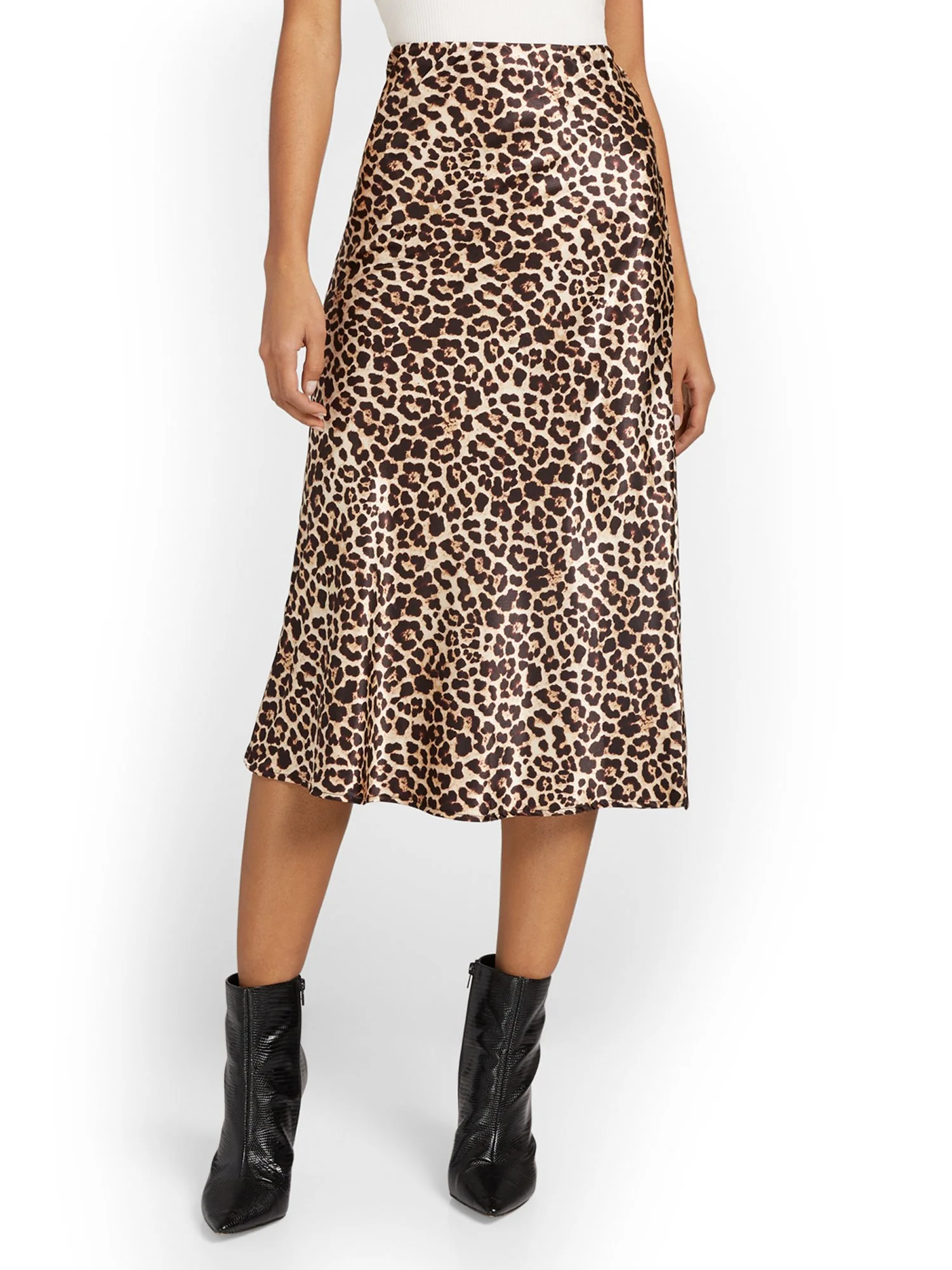 Print Slip Skirt Leopard - Brands We Love