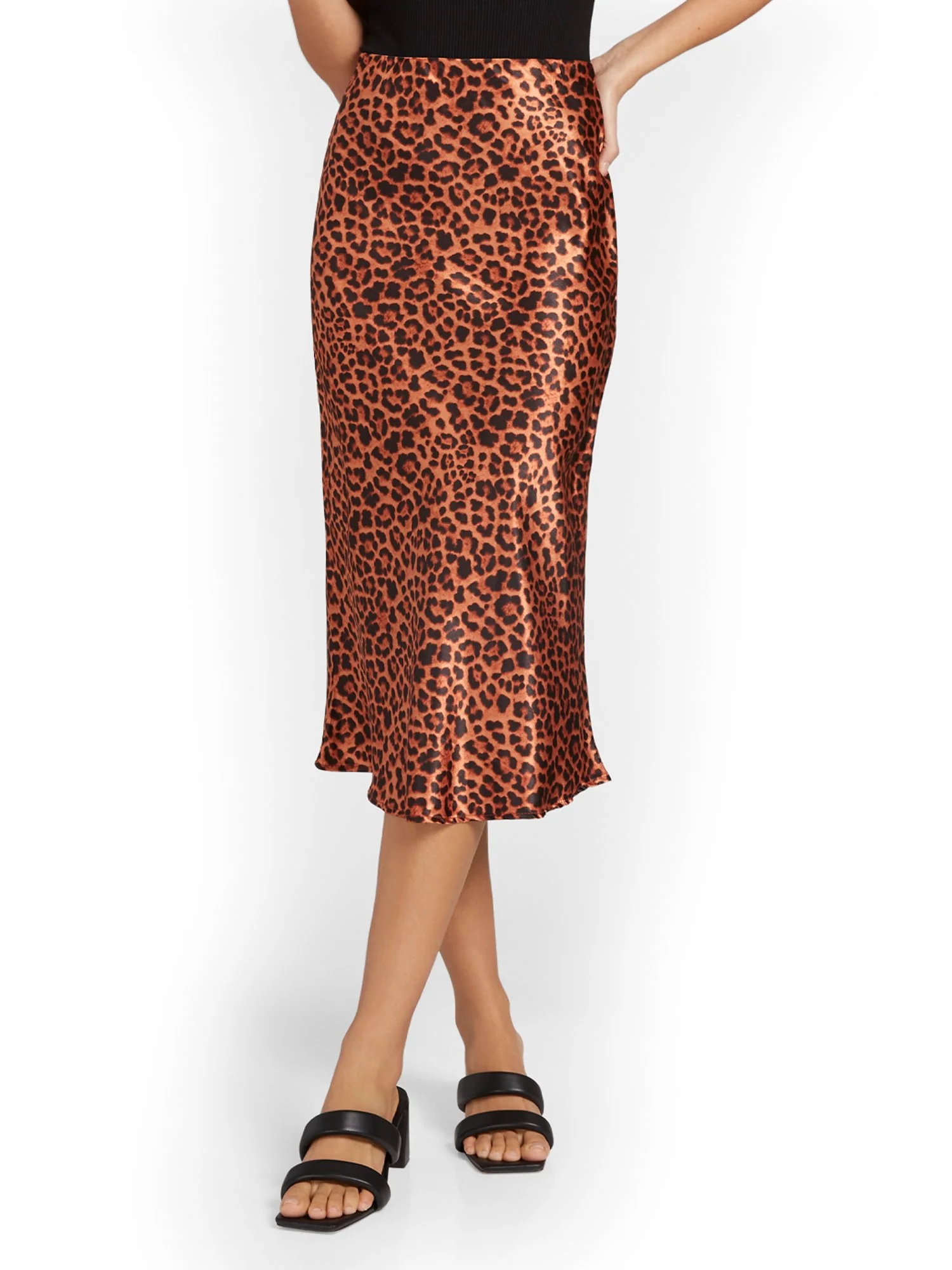 Print Slip Skirt Leopard - Brands We Love - Image 7