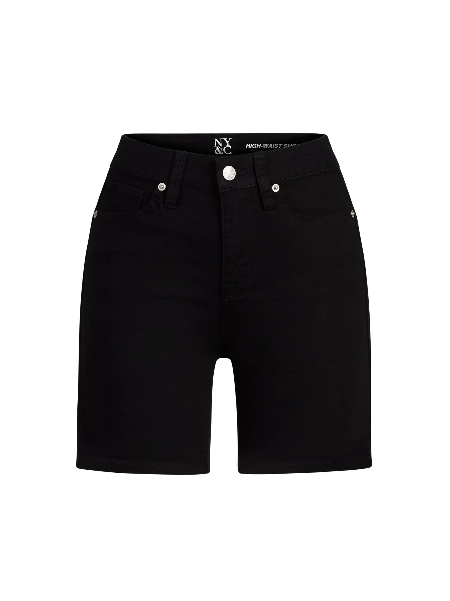 Lexi High-Waisted 5-Inch Black Short