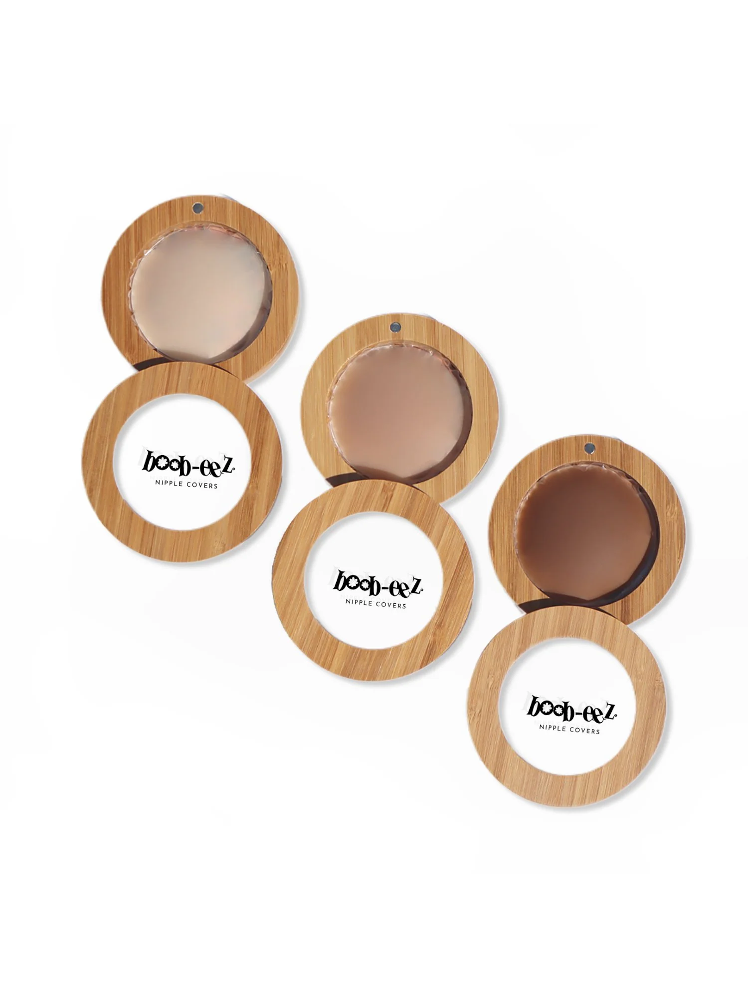 Boob-Eez Light Tint 6 cm Headlight Covers & Bamboo Compact - Brands We Love - Image 3