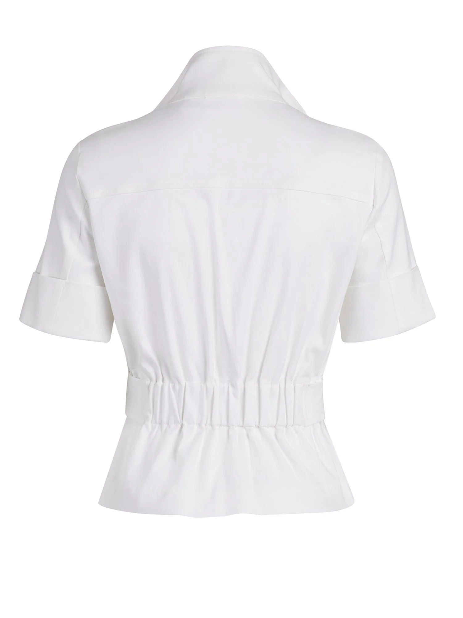 Linen-Blend Safari Jacket - Image 3