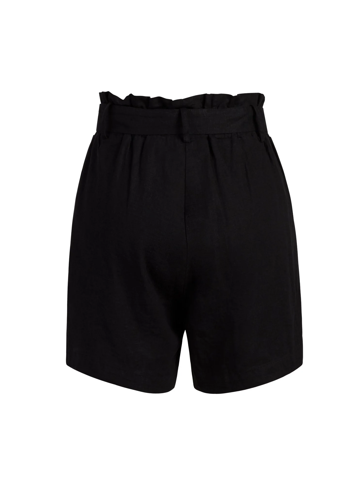 Linen-Blend Tie-Waist Short - Image 3