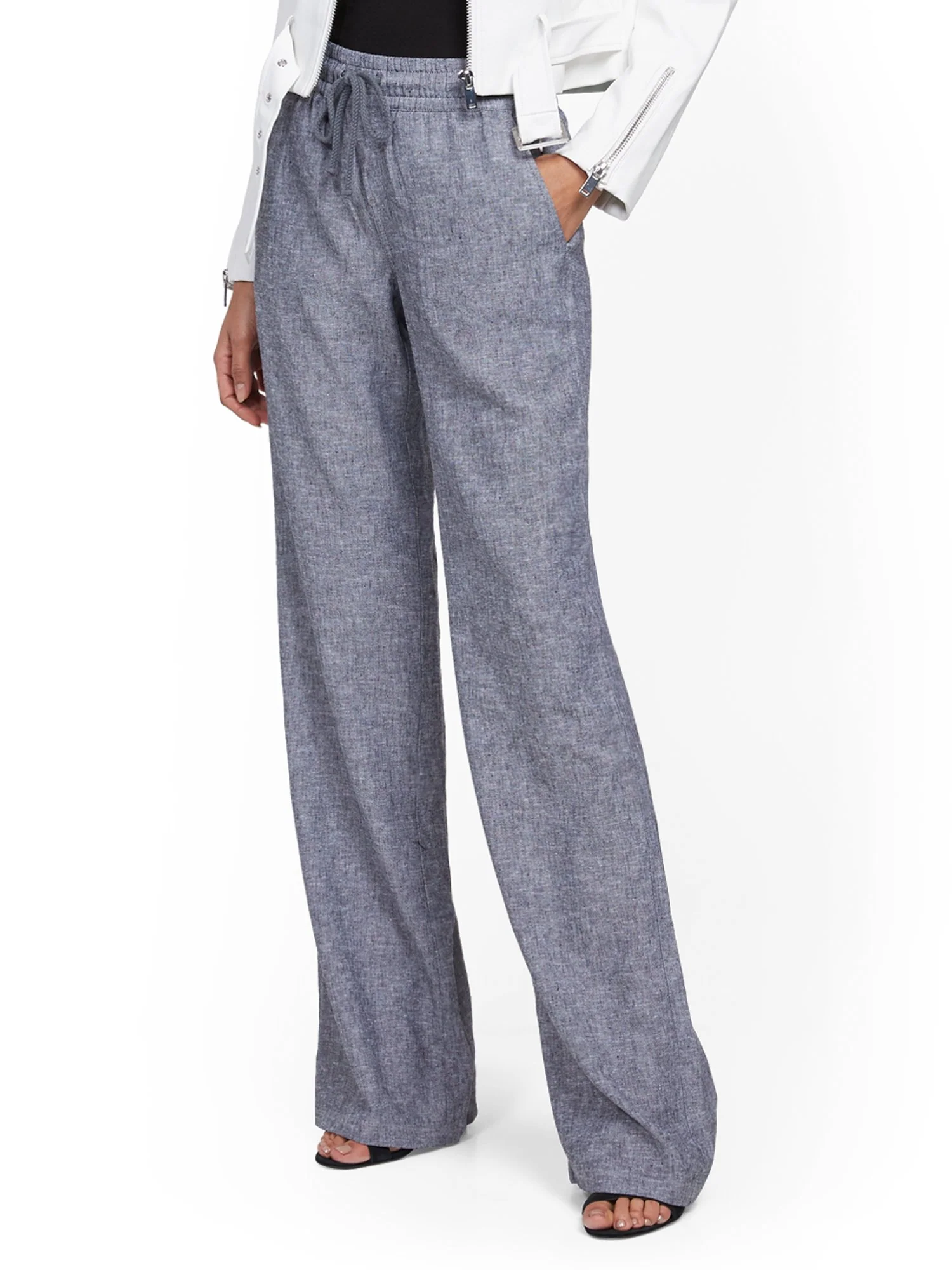 Linen Wide-Leg Pant - Image 14