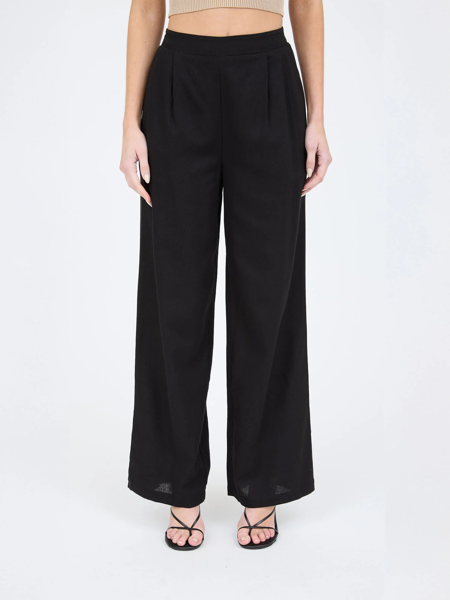 Linien High Wasited Pull On Pants - Image 3