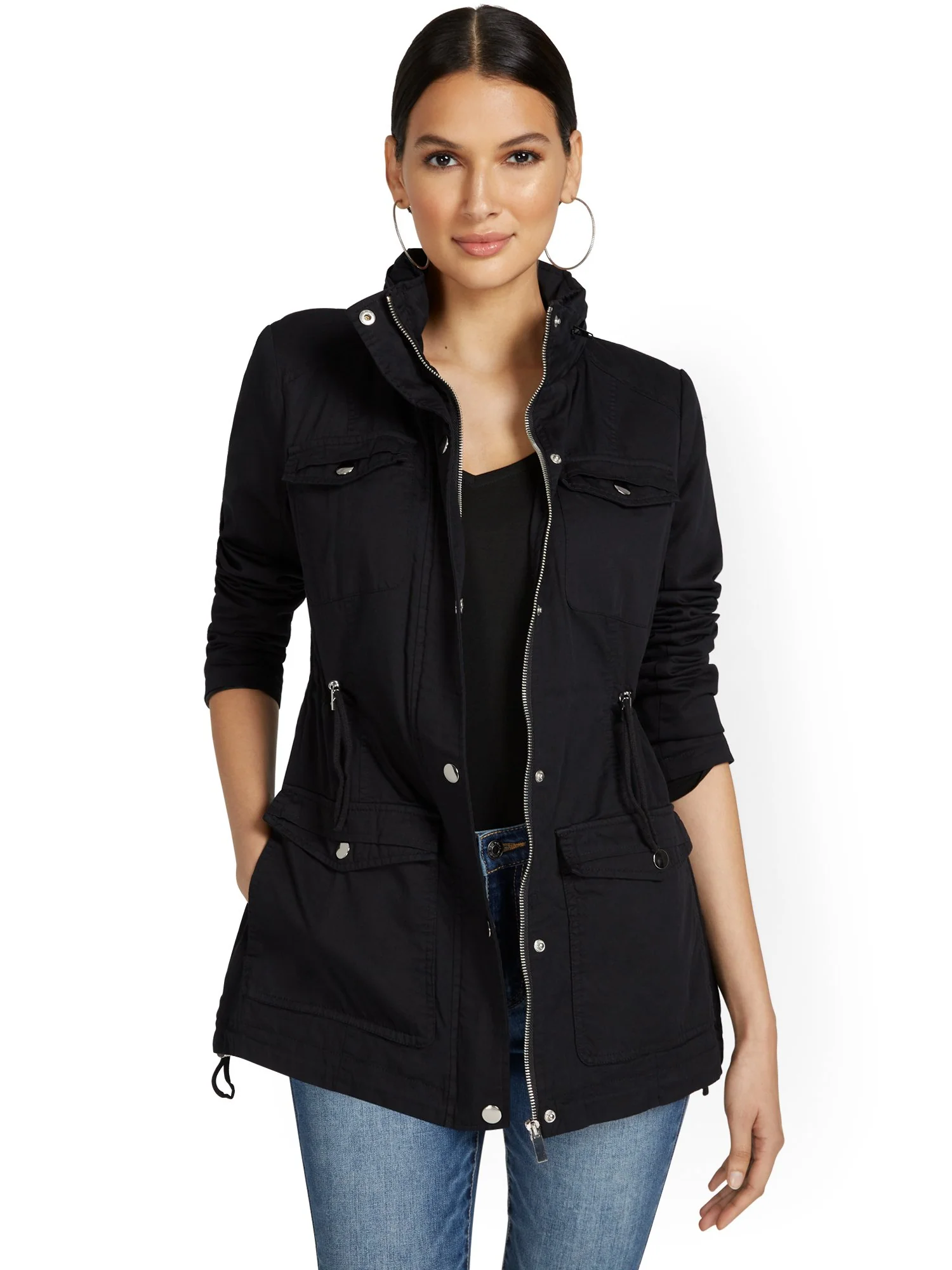 Long Anorak Jacket - Image 2
