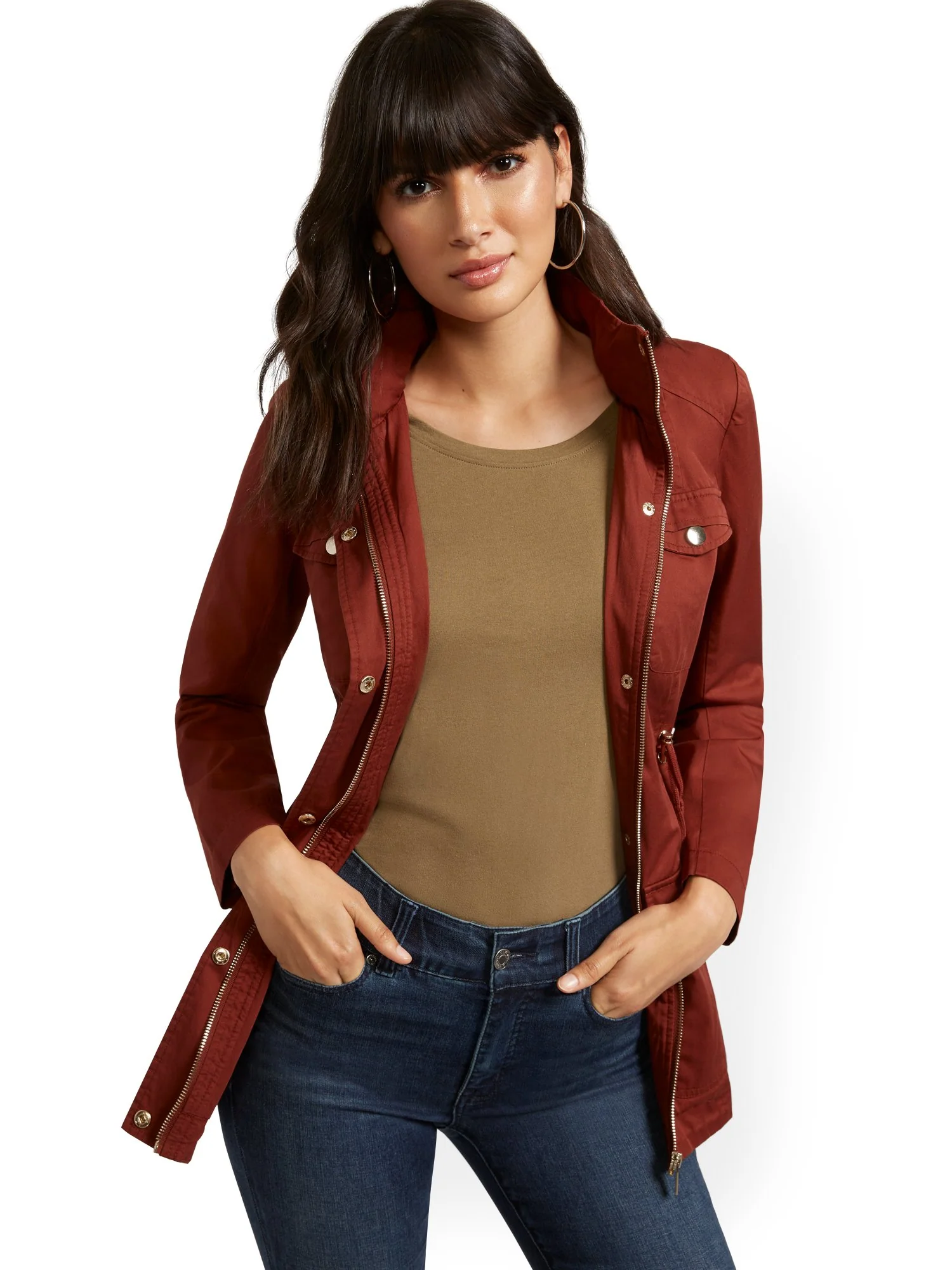 Long Anorak Jacket - Image 29