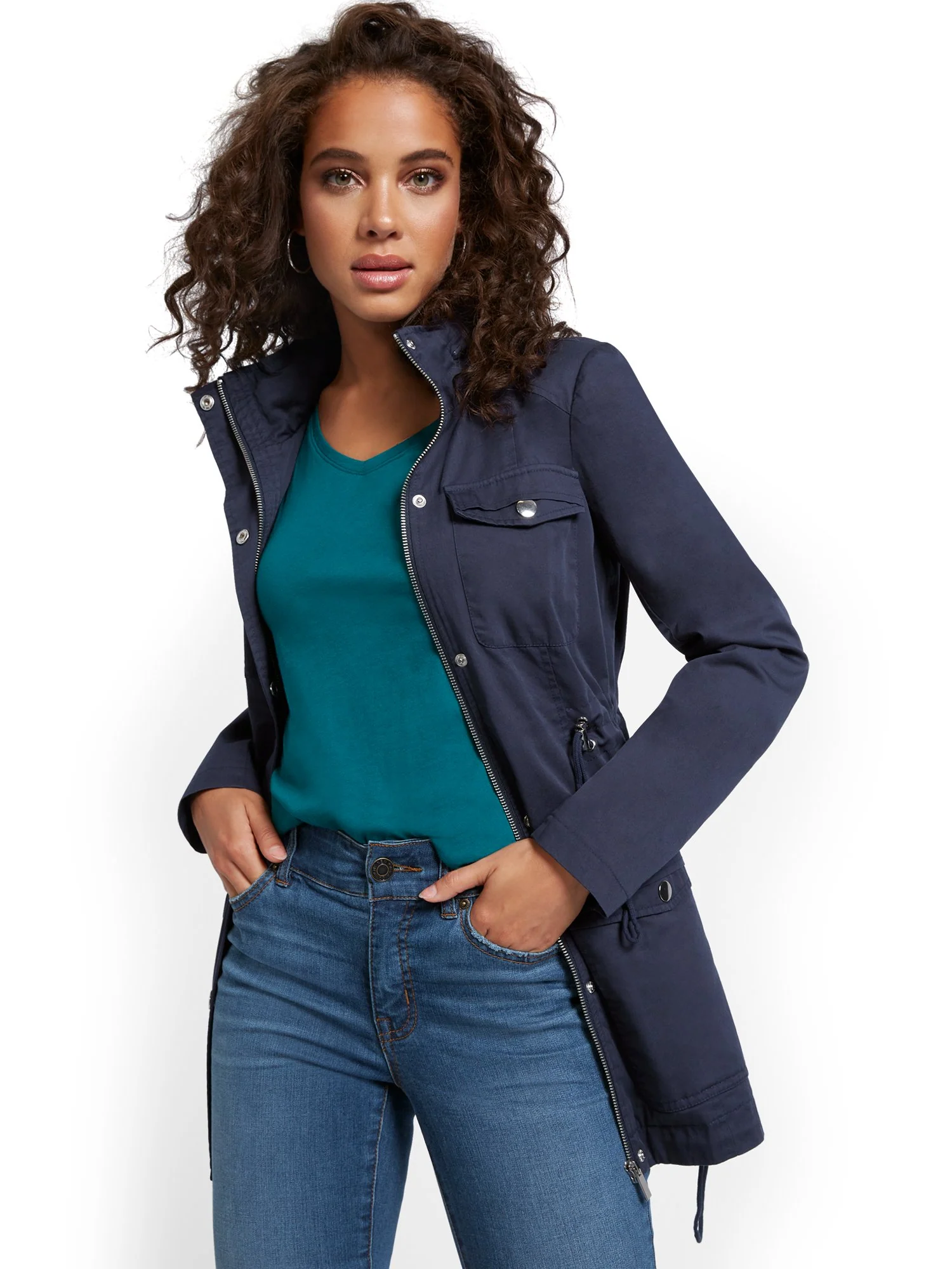 Long Anorak Jacket - Image 32