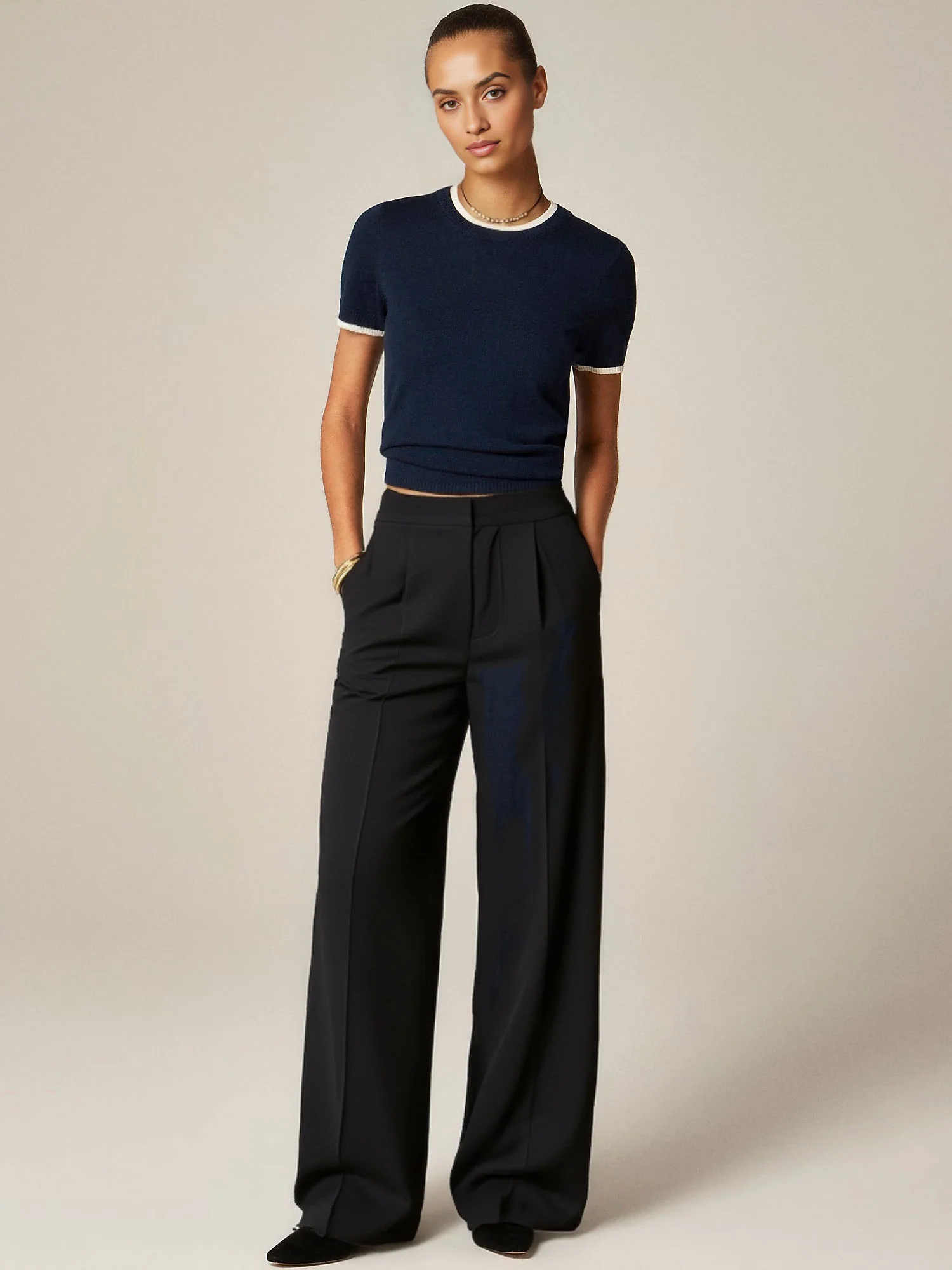 Classic Loose Fit Pants - Image 4
