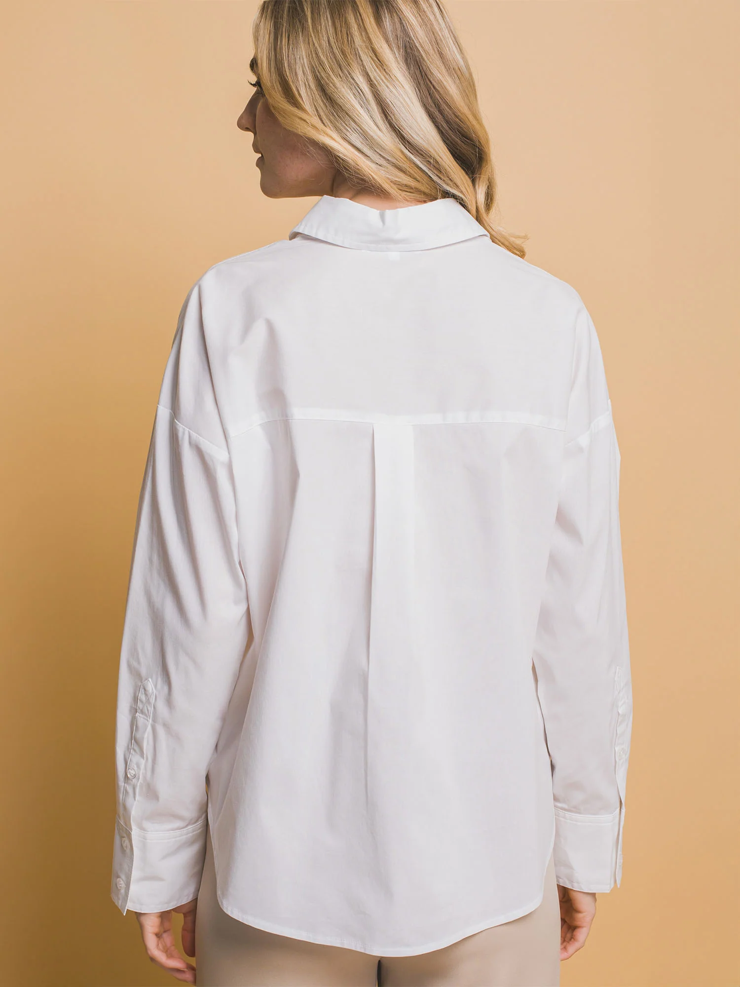 Stretch Cotton Button Down Shirt - Image 5