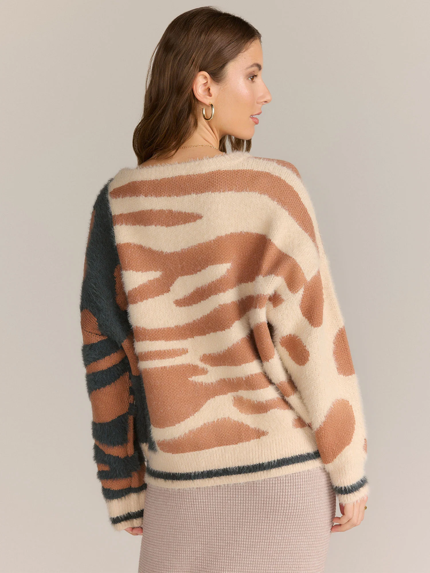Gilli Long Sleeve Animal Print Pullover - Brands We Love - Image 3