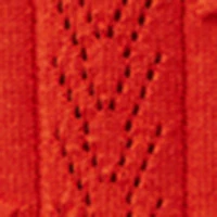 Crew Neck Bobble Stitch Cardigan - Image 5