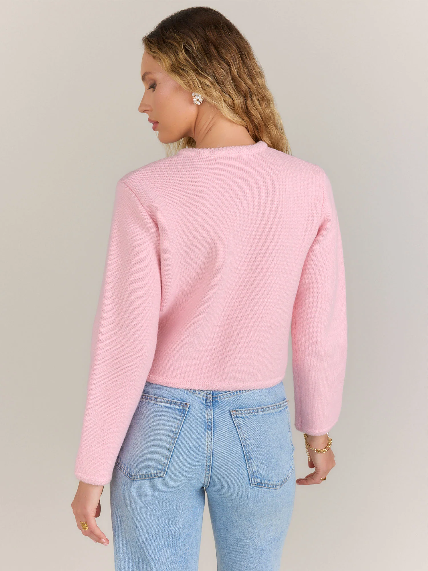 English Factory Long Sleeve Knit Cardigan - Brands We Love - Image 3