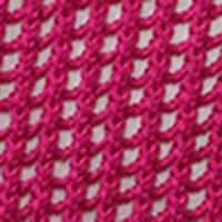 Plus Open Stitch Collar Neck Cardigan - Image 5
