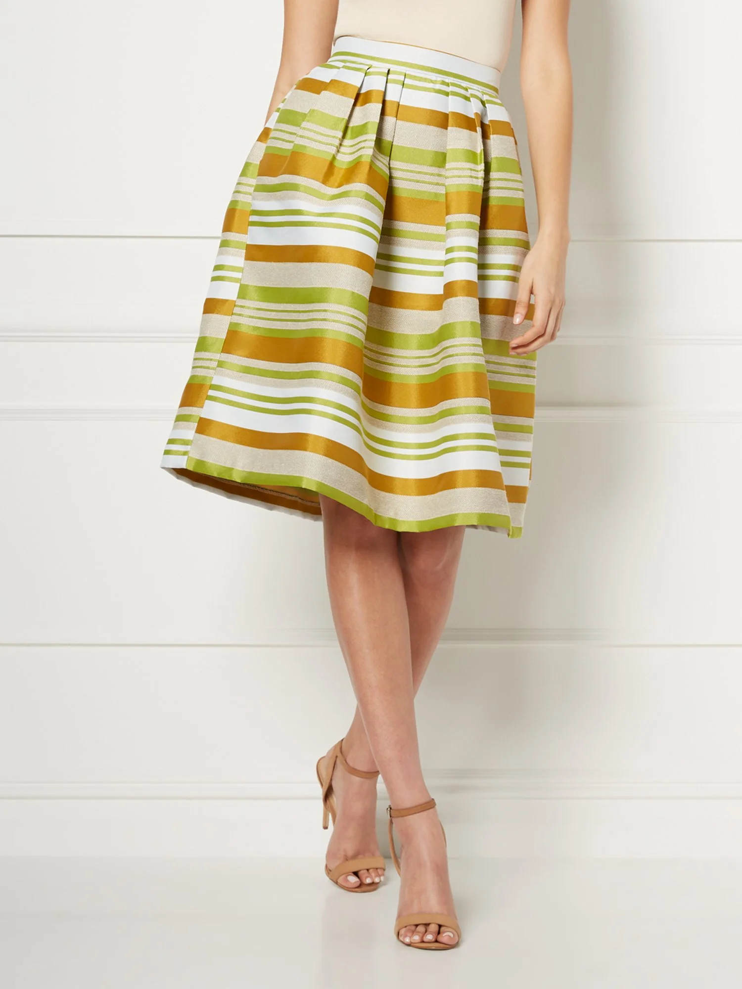 Maddie Stripe Skirt - Eva Mendes Fiesta Collection