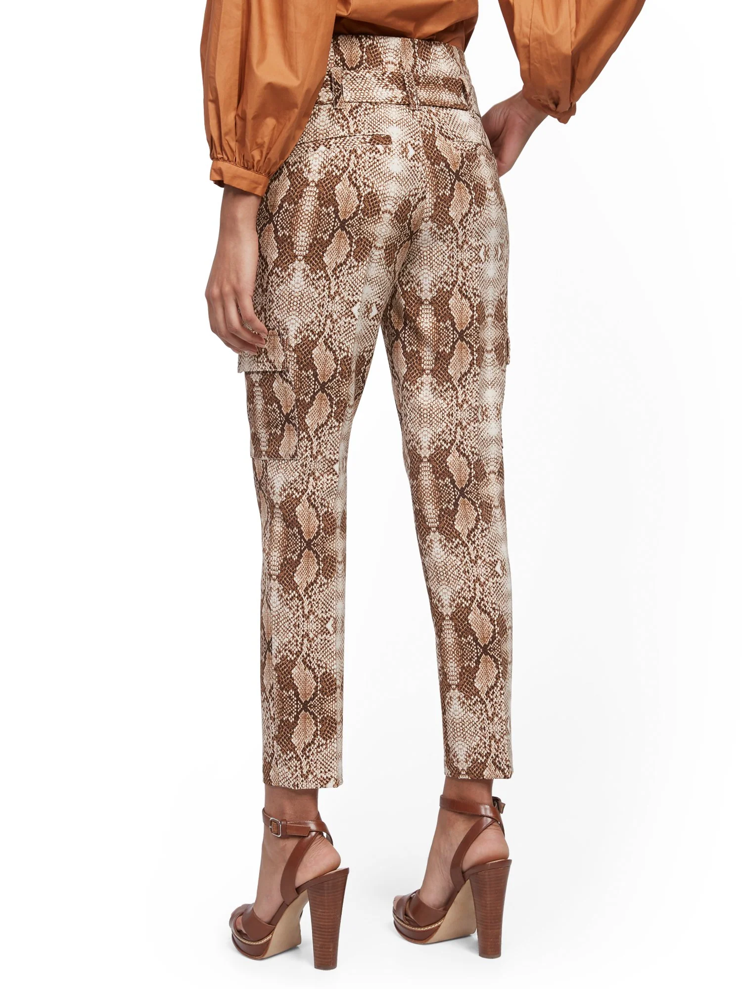 Madie Cargo Pant - Snake-Print - 7th Avenue - Image 3