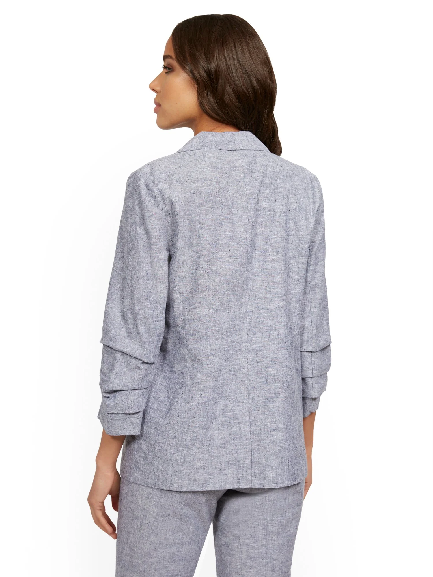 Madie Linen Blazer - Image 3
