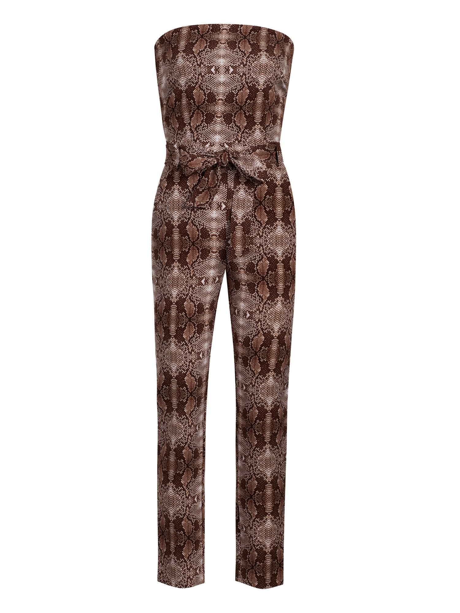 Madie Snake Strapless Jumpsuit - 7th Avenue - Image 2